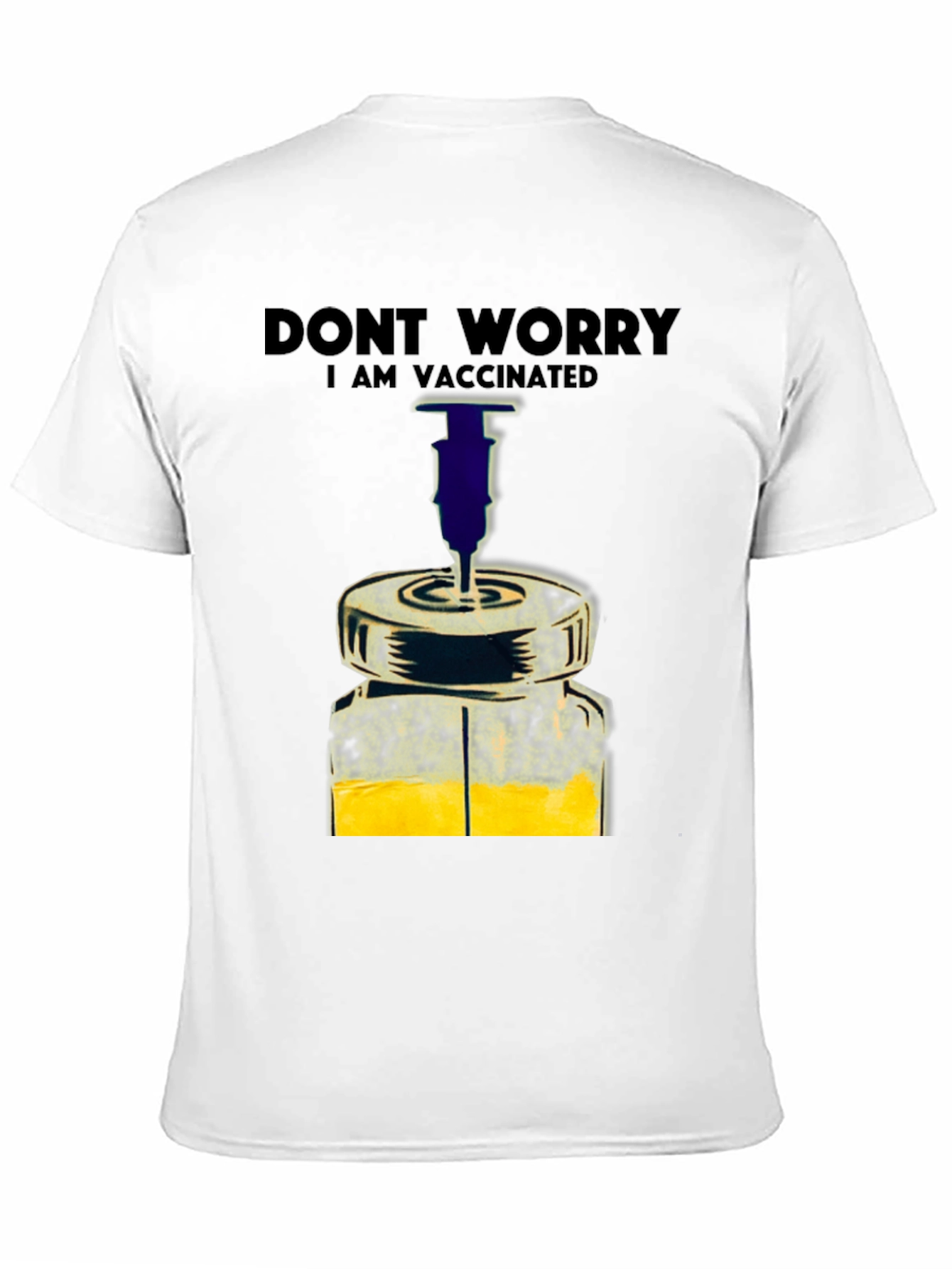 Vaccinated Graphic Tee - Stay Worry-Free