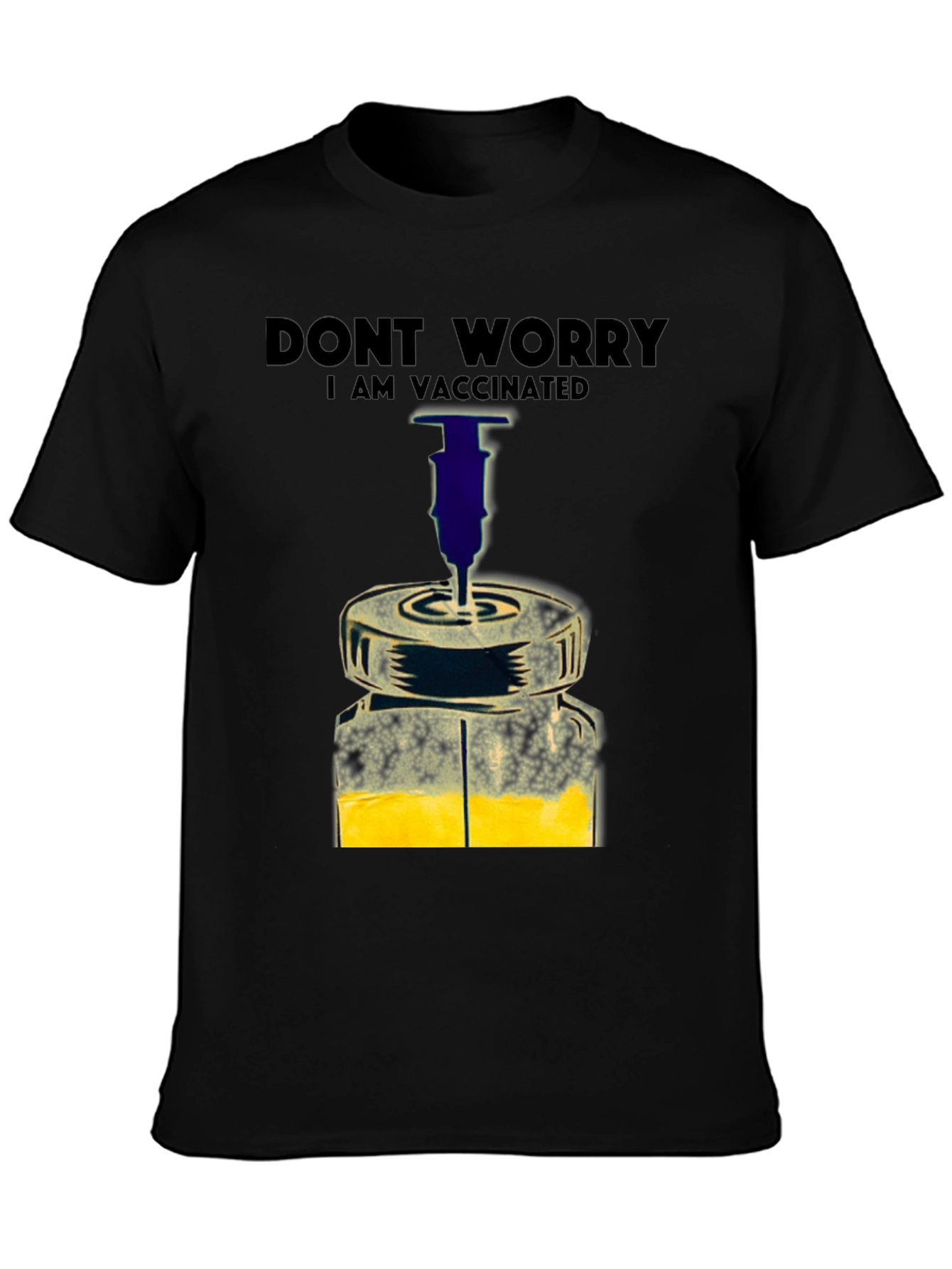 Vaccinated Graphic Tee - Stay Worry-Free