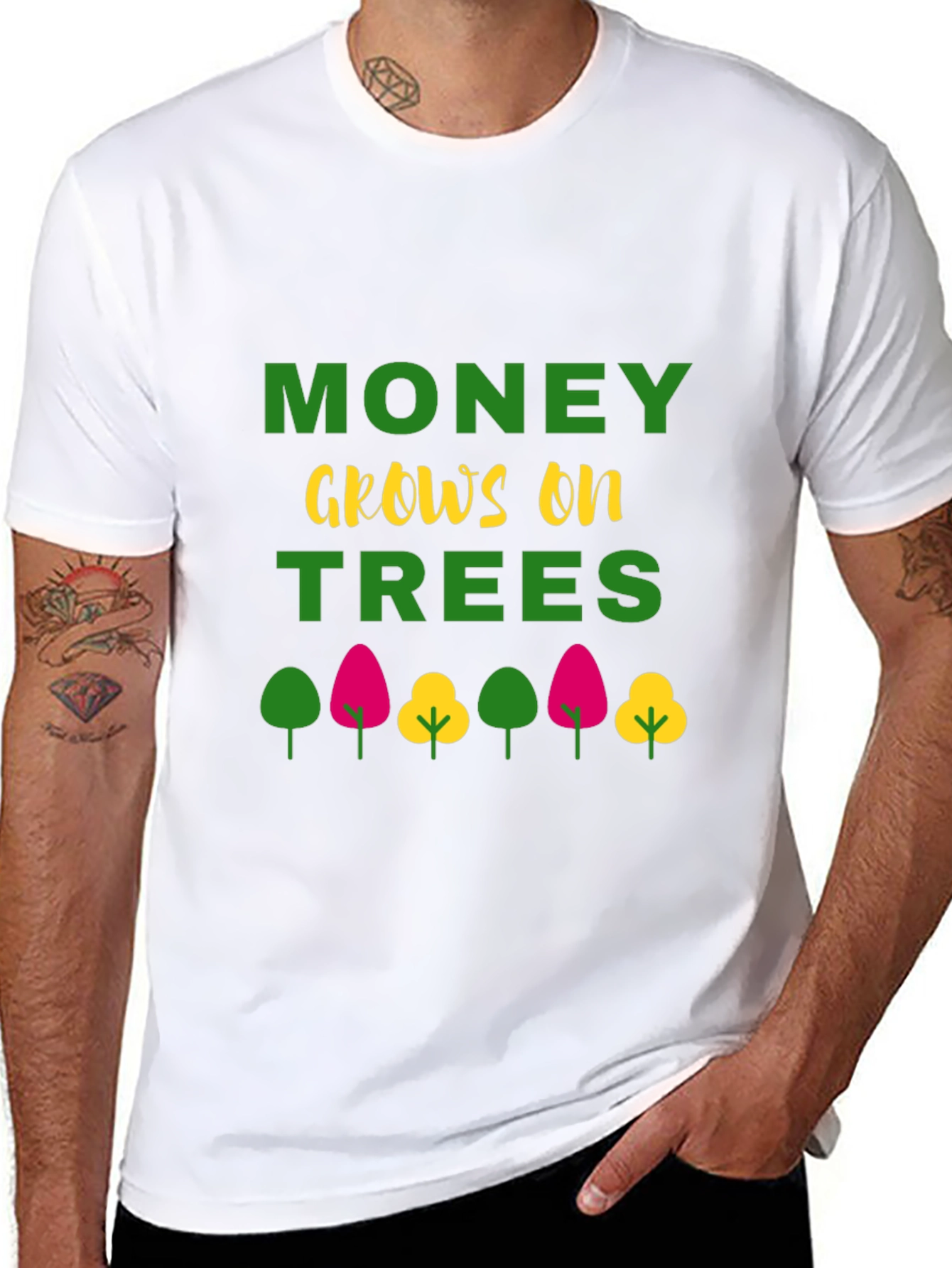 Money Grows On Trees Graphic Tee