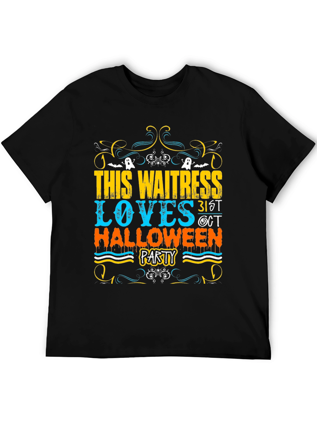 Waitress Halloween Party T-Shirt