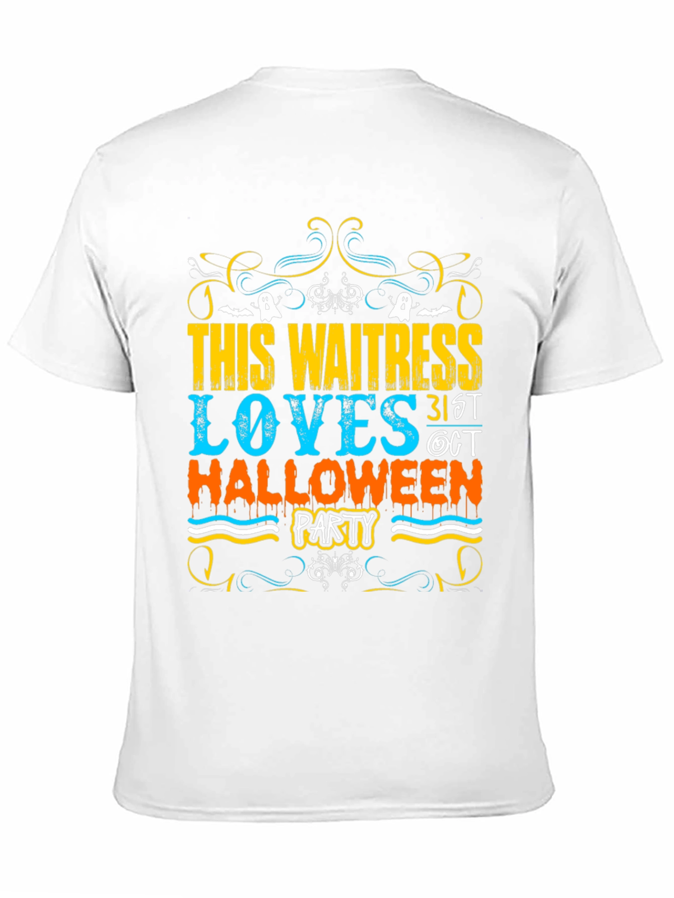 Waitress Halloween Party T-Shirt