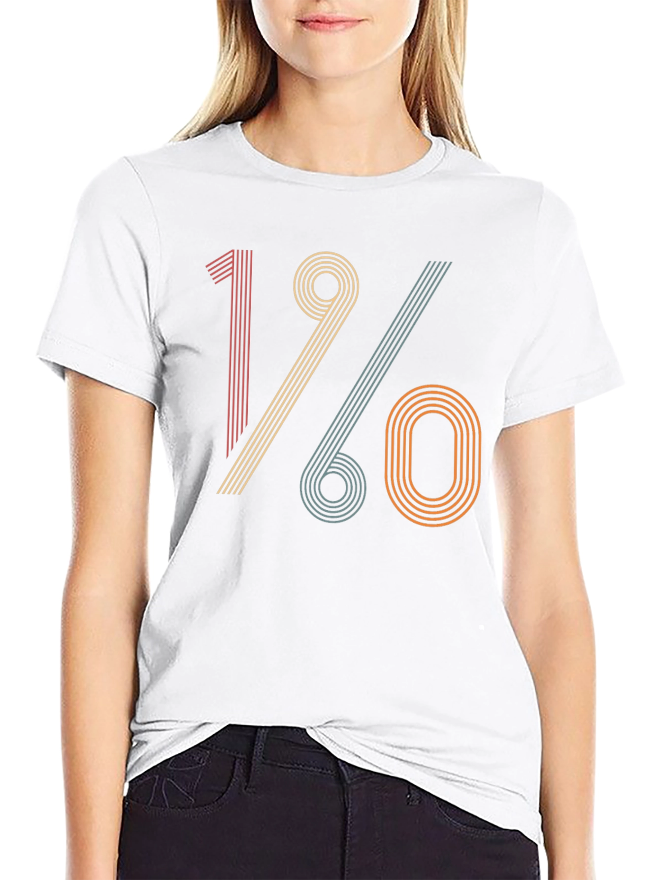 Retro 1960s Style Graphic Tee