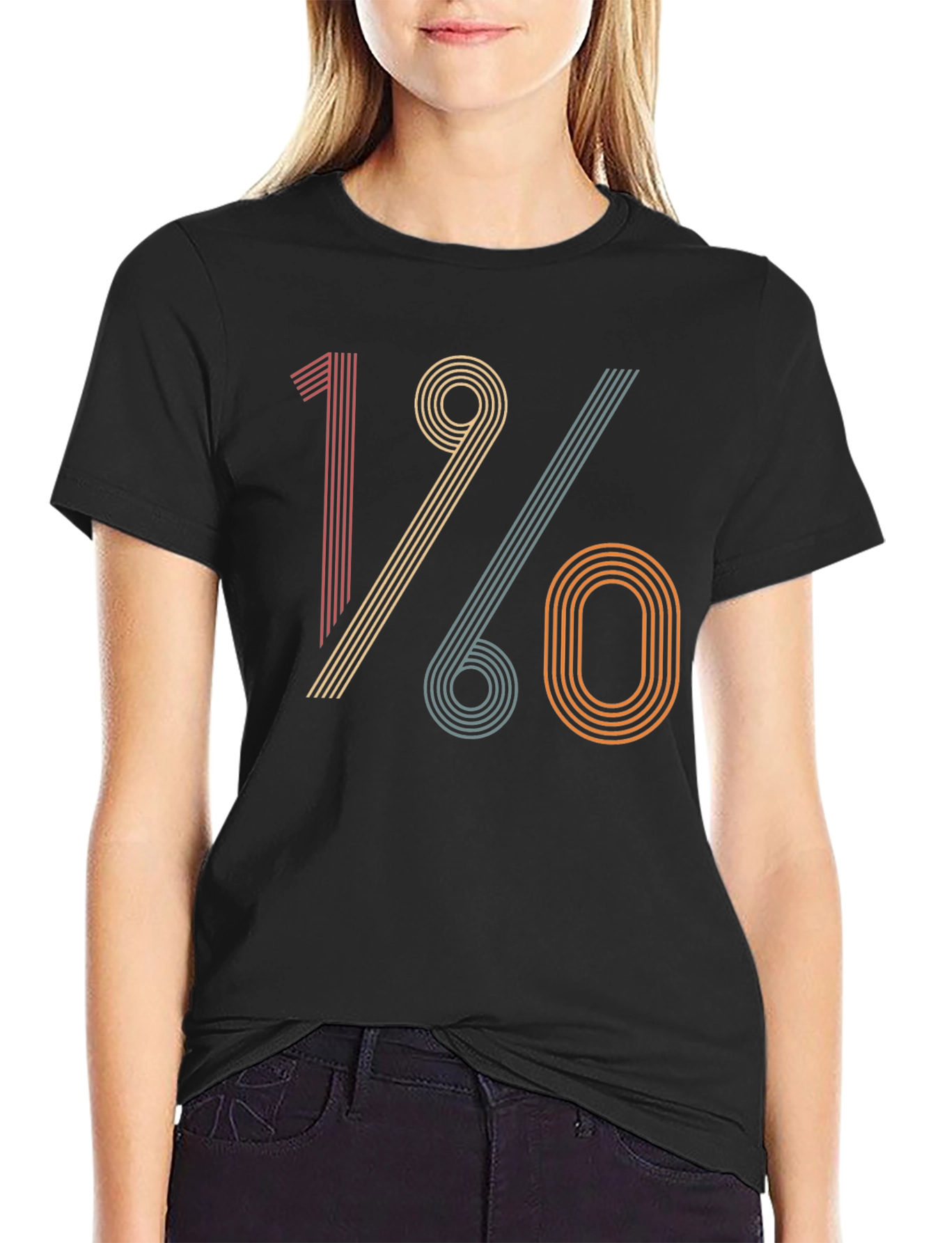 Retro 1960s Style Graphic Tee