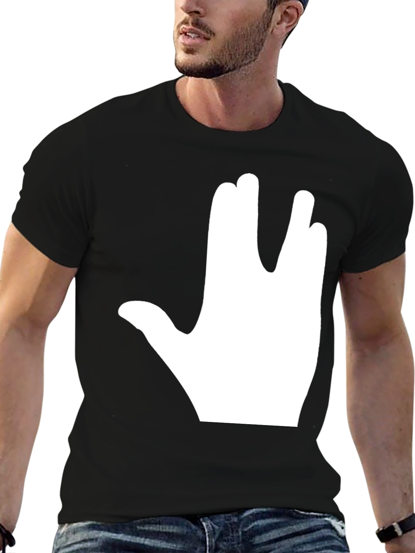 Live Long and Prosper T-Shirt - Black