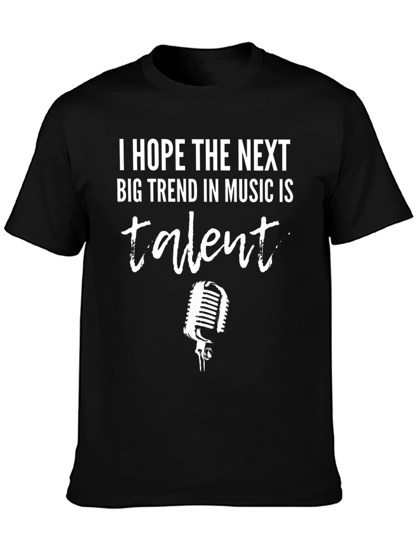 Talent in Music Graphic Tee - Black