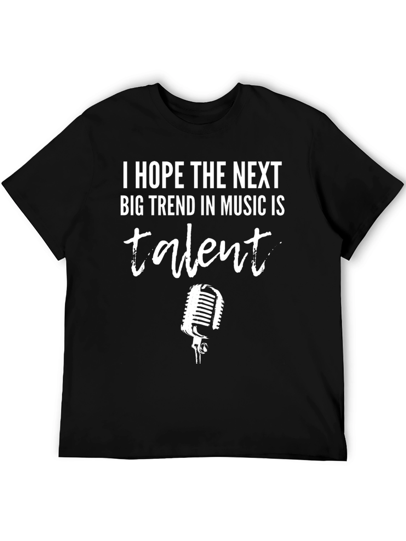 Talent in Music Graphic Tee - Black