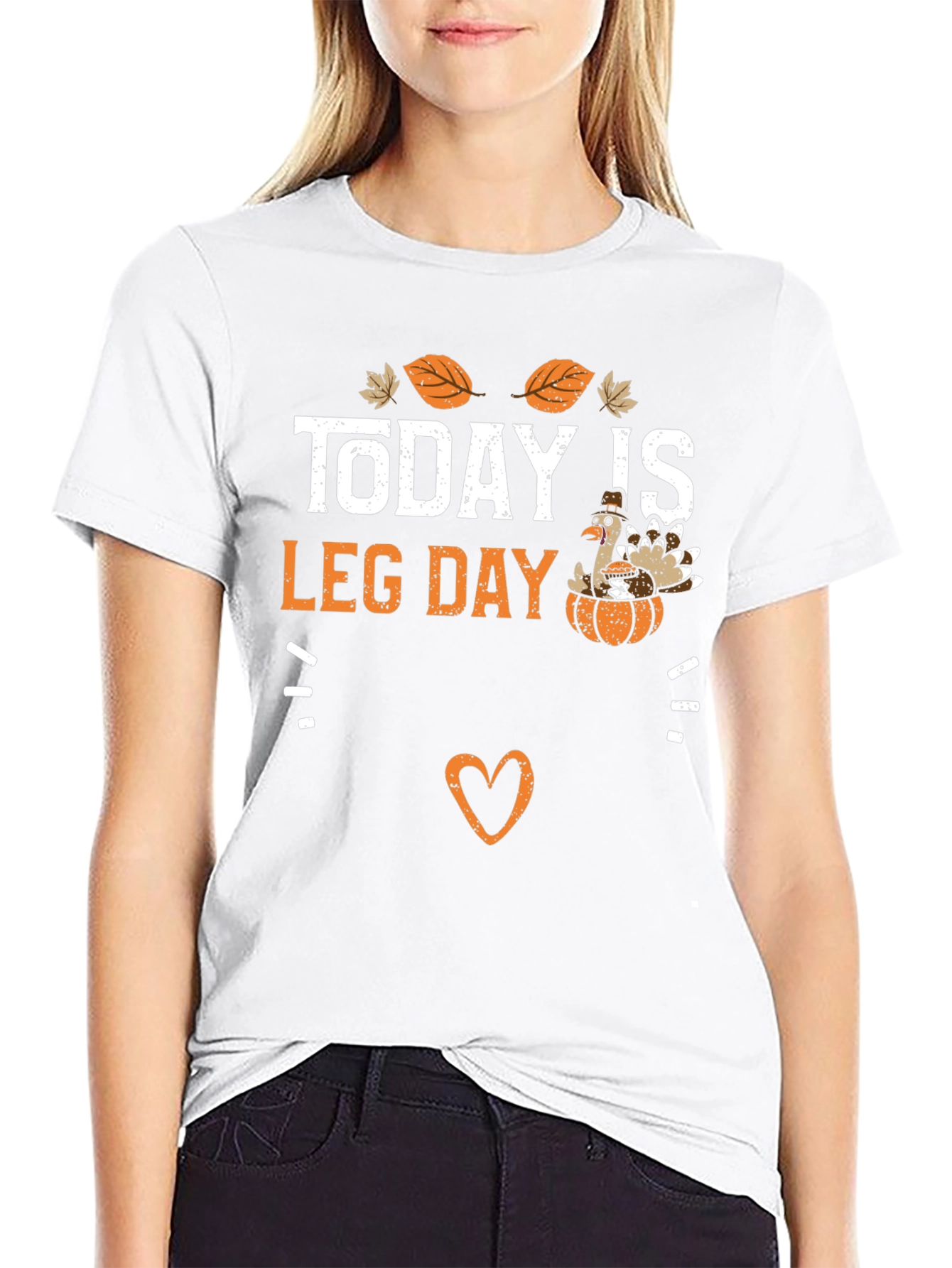 Today Is Leg Day Thanksgiving T-Shirt