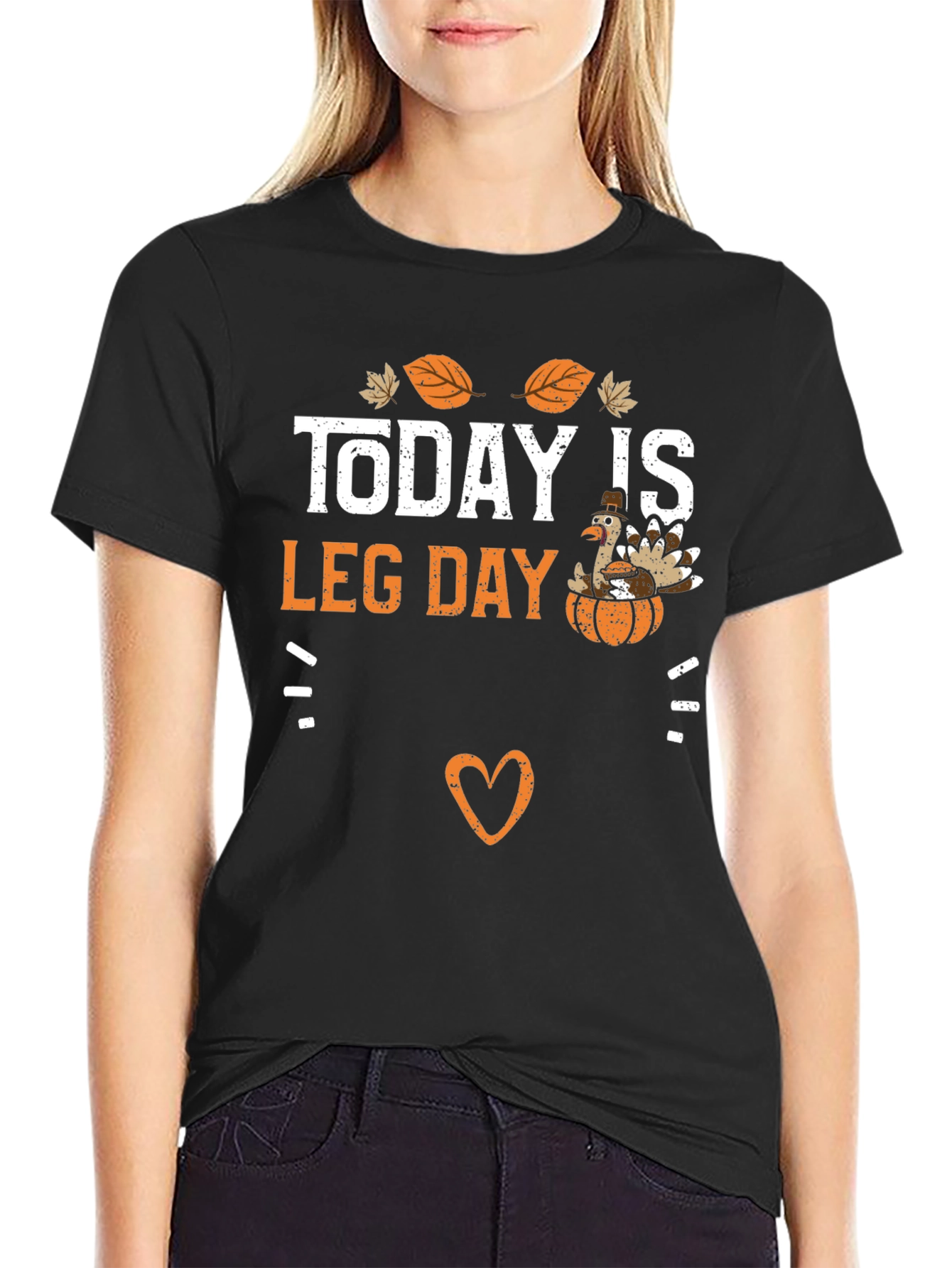 Today Is Leg Day Thanksgiving T-Shirt