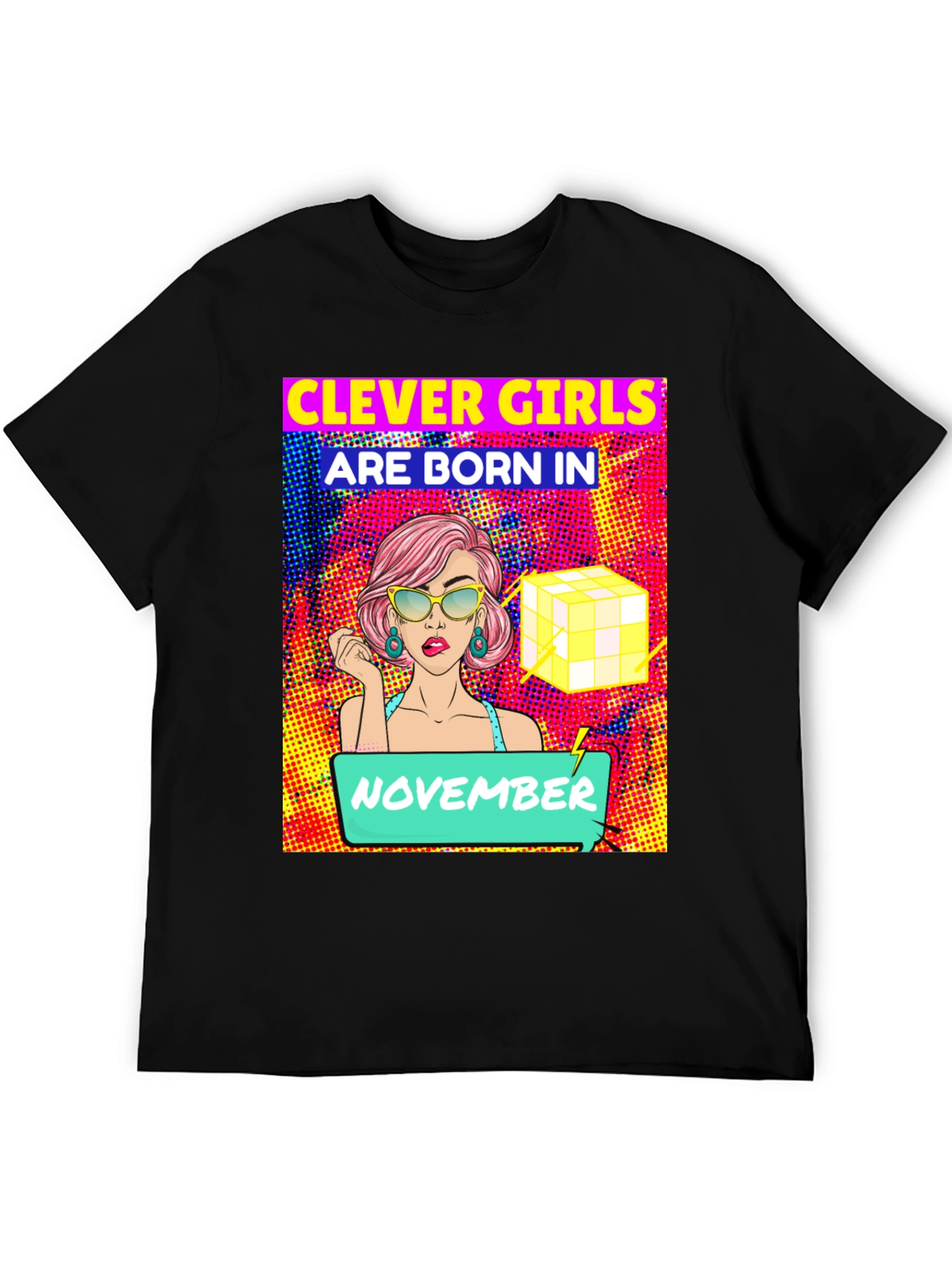 Clever Girls Born in November T-Shirt