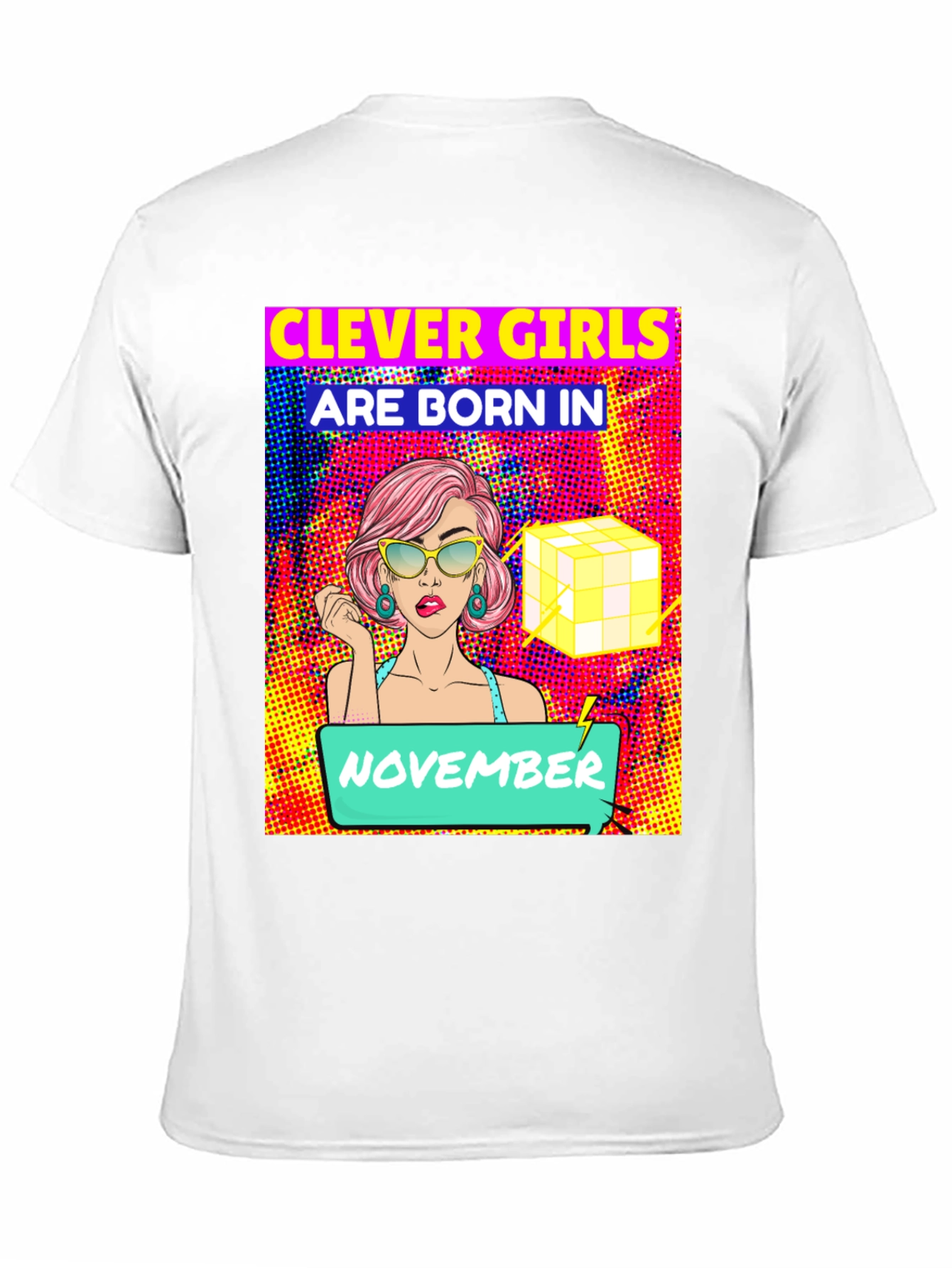 Clever Girls Born in November T-Shirt