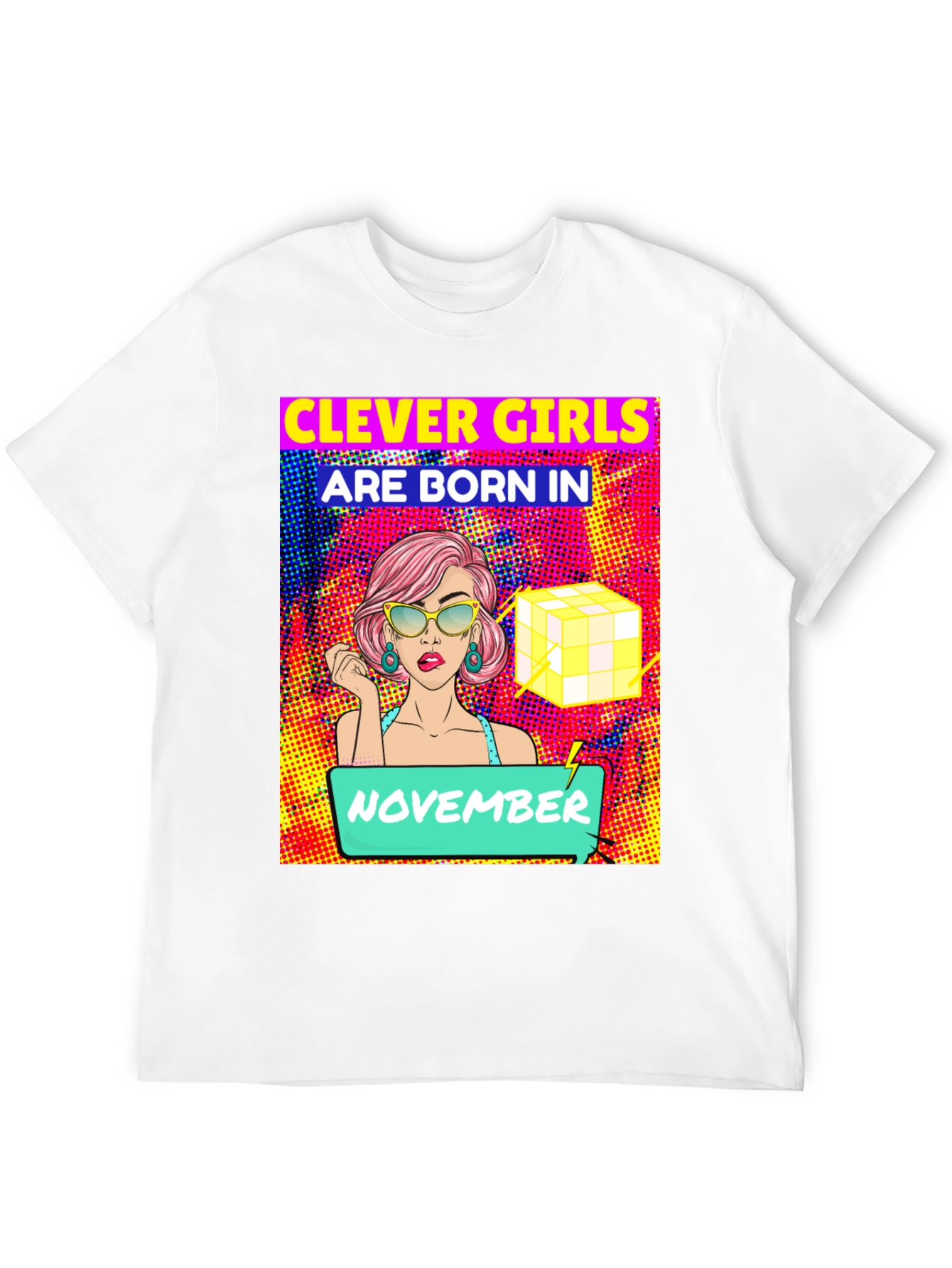 Clever Girls Born in November T-Shirt