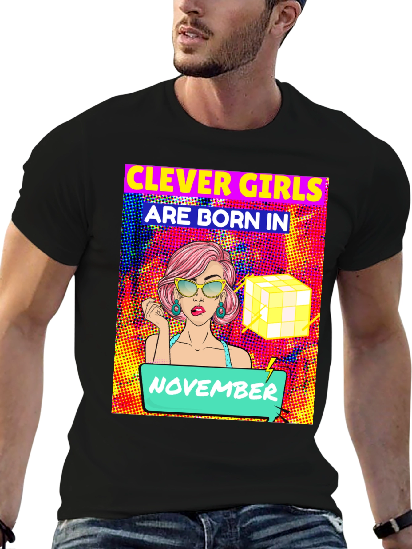 Clever Girls Born in November T-Shirt