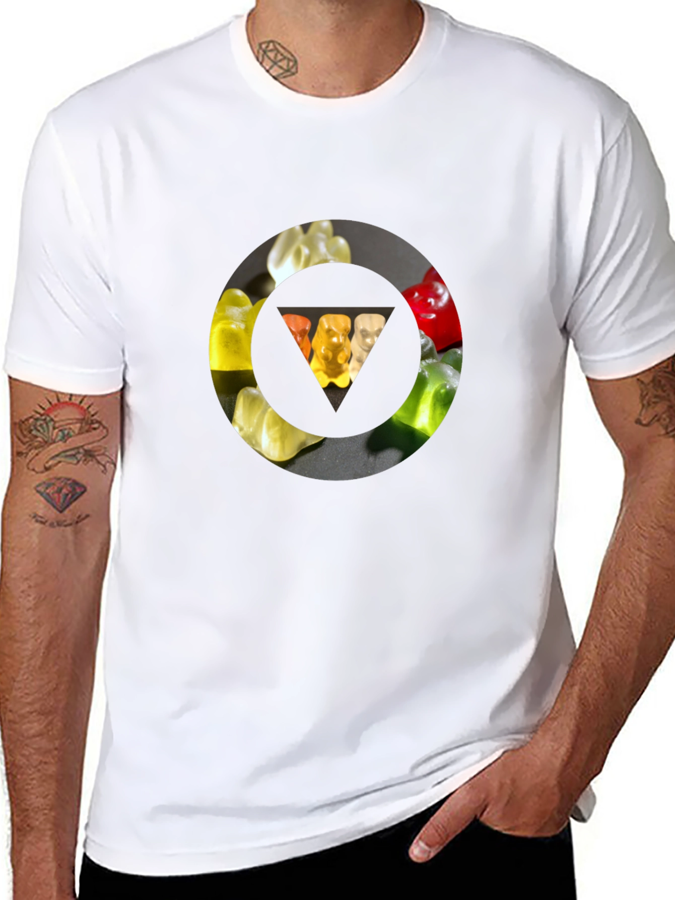 Gummy Bear Graphic T-Shirt