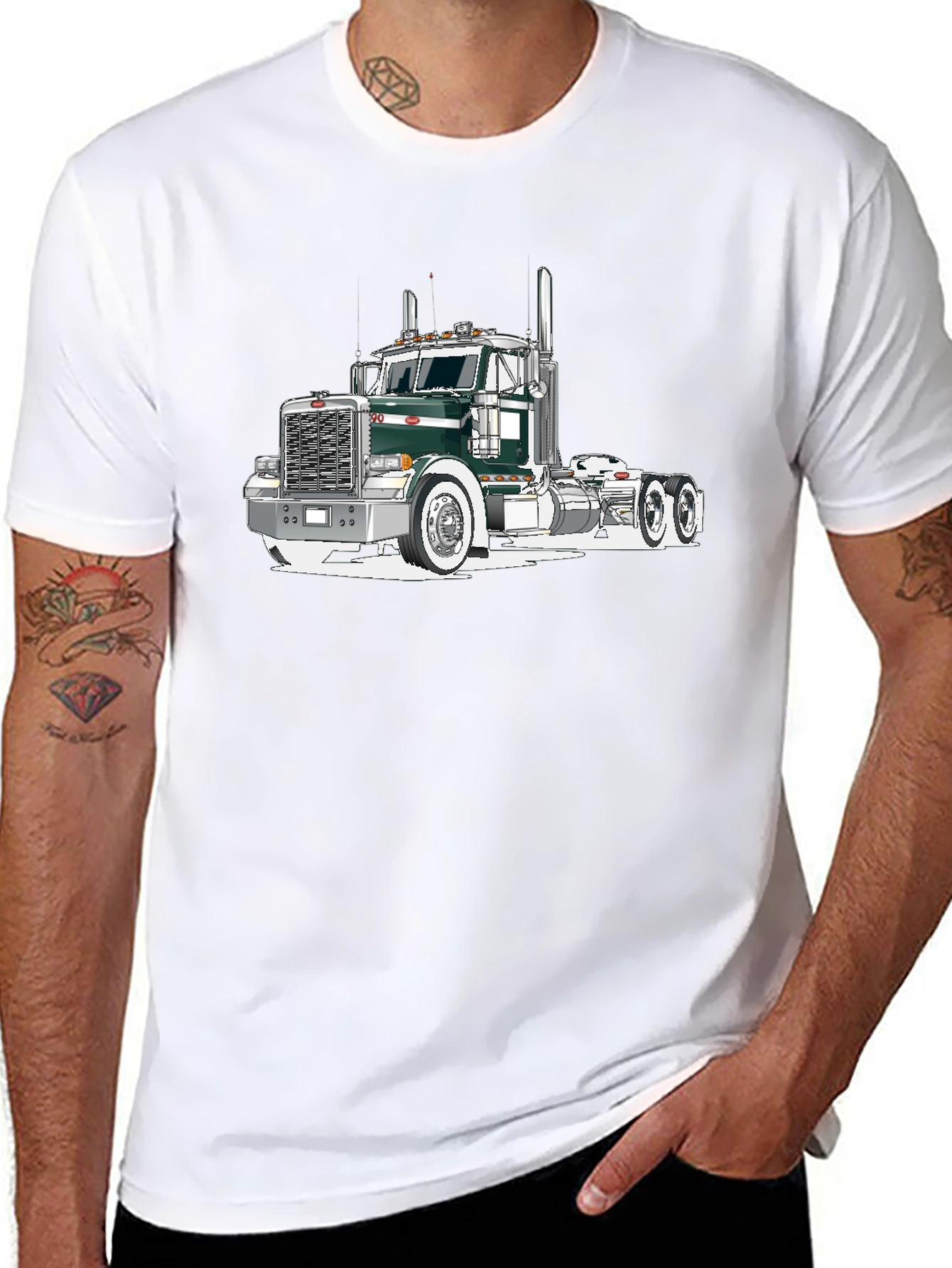 Truck T-Shirt - Classic Big Rig Design