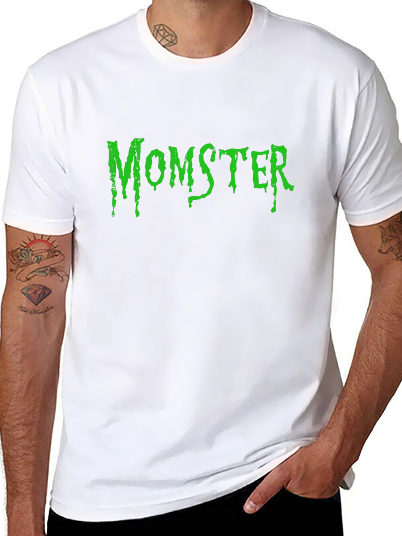 Momster Graphic Tee - Halloween Costume Shirt