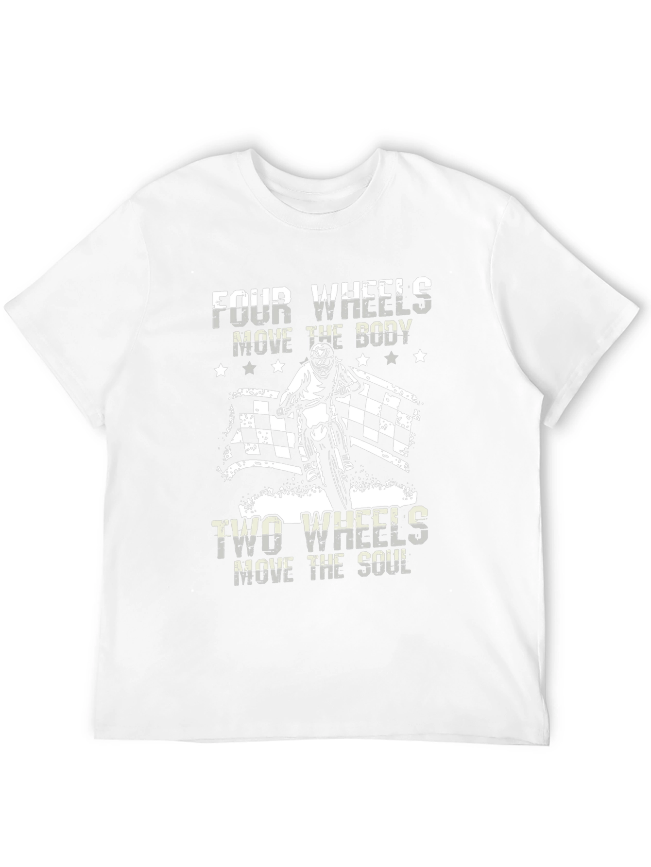 Four Wheels/Two Wheels Graphic Tee