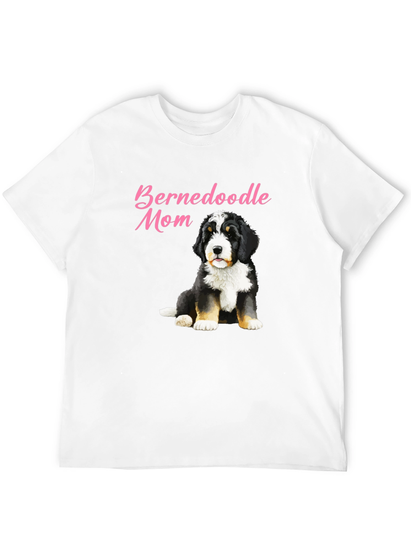 Bernedoodle Mom T-Shirt - Cute Dog Lover Tee