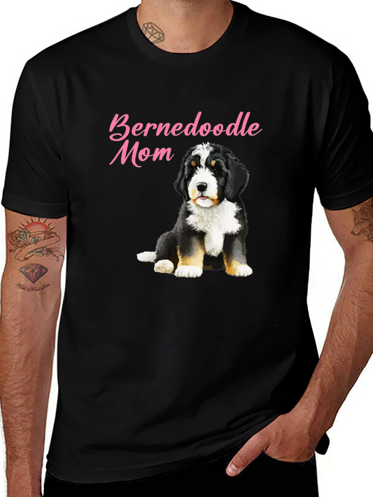 Bernedoodle Mom T-Shirt - Cute Dog Lover Tee