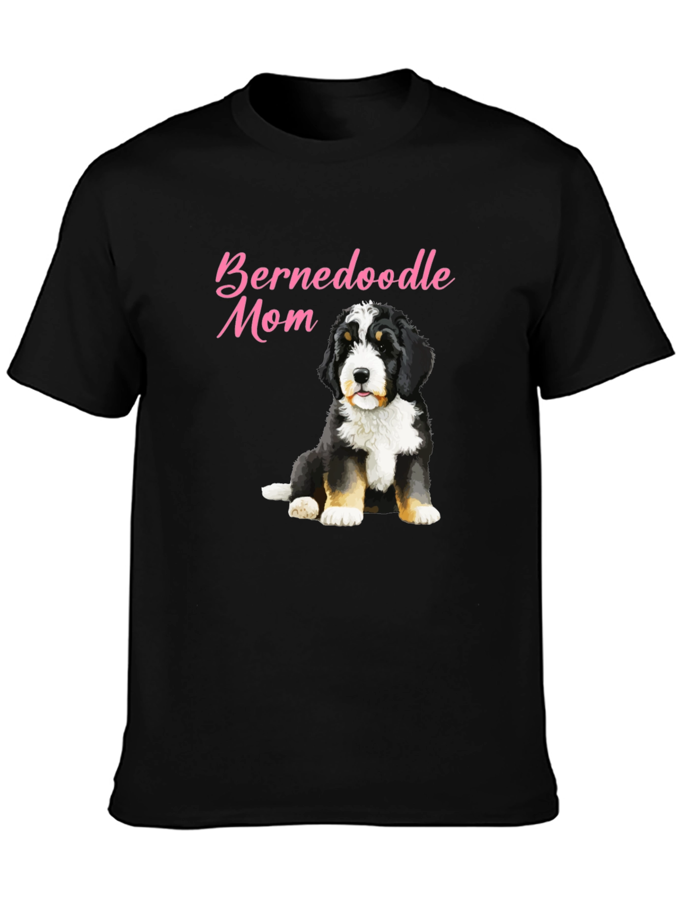 Bernedoodle Mom T-Shirt - Cute Dog Lover Tee