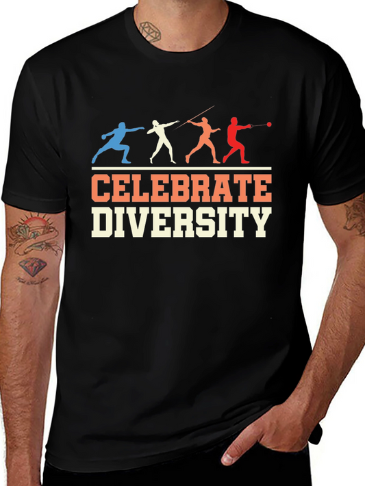 Celebrate Diversity Throwing T-Shirt