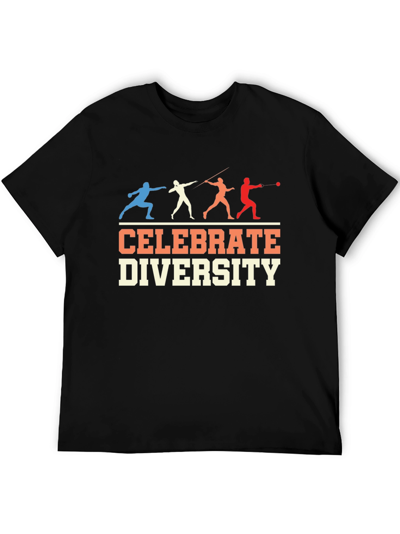 Celebrate Diversity Throwing T-Shirt