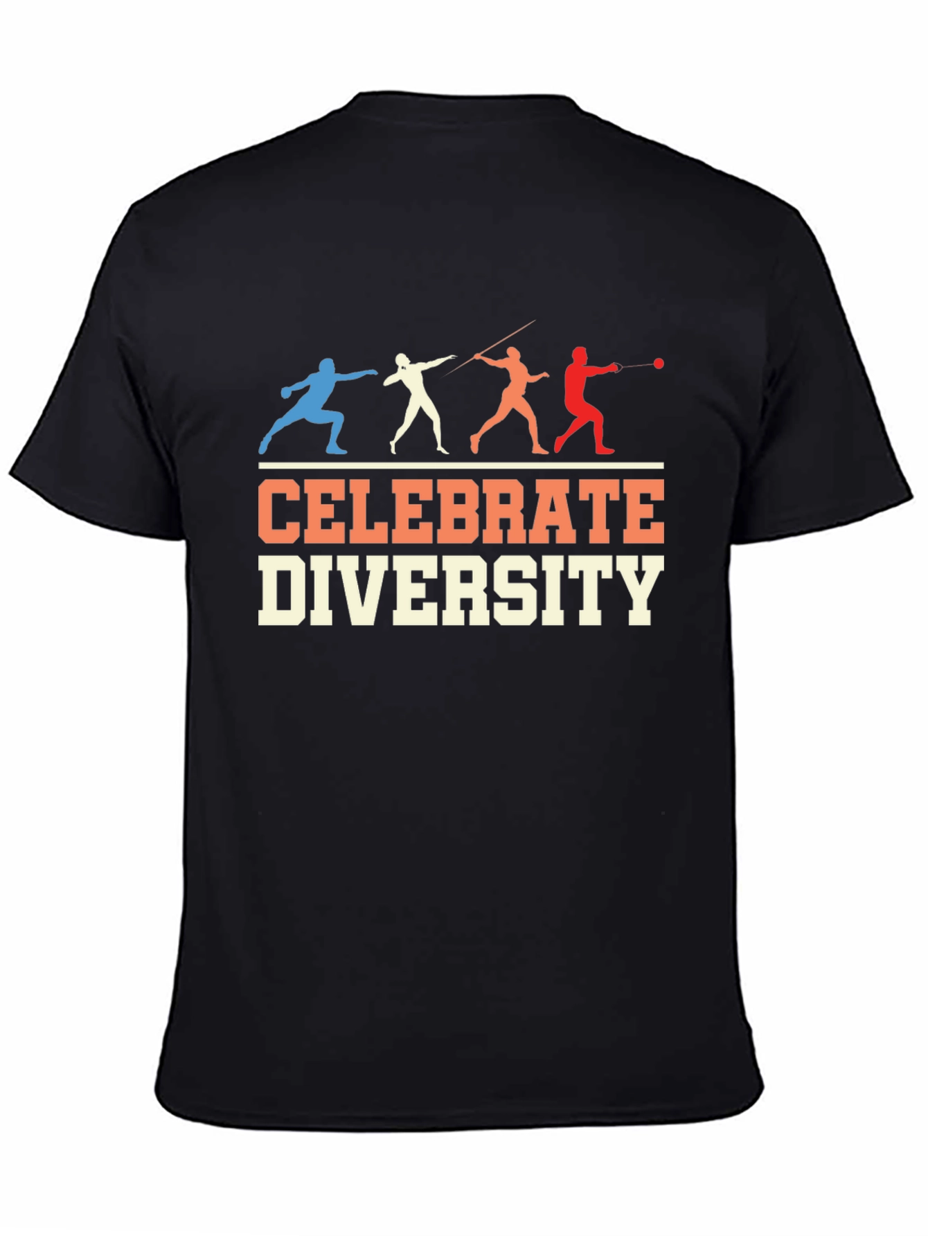 Celebrate Diversity Throwing T-Shirt