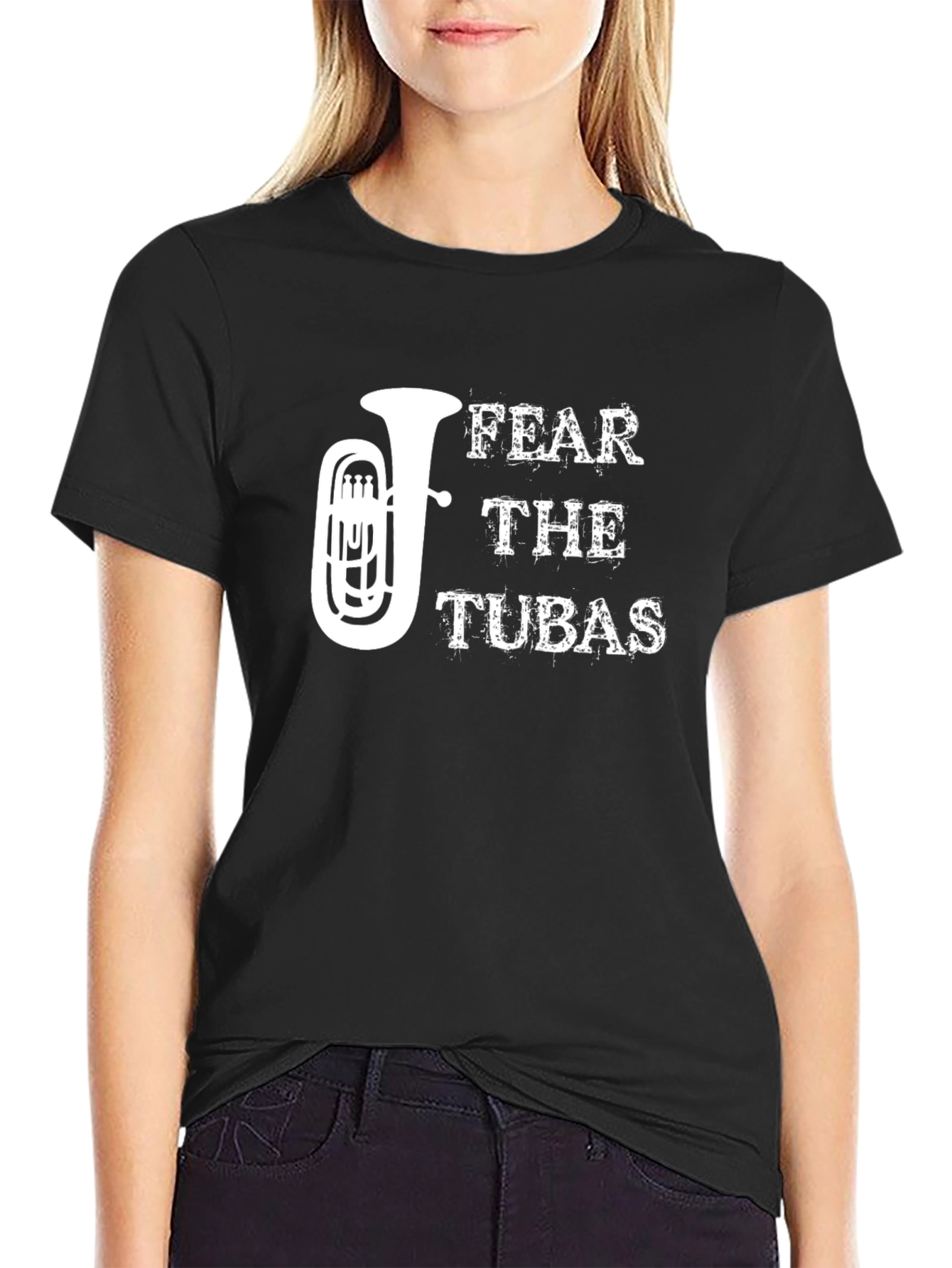 Fear the Tubas Black T-Shirt