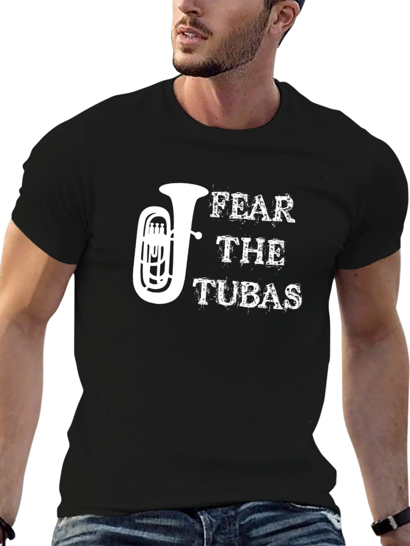Fear the Tubas Black T-Shirt