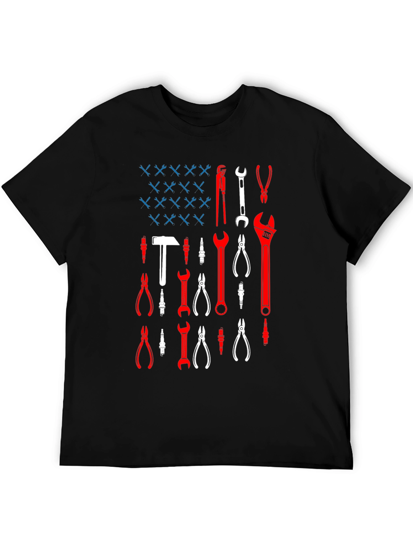 Mechanic American Flag T-Shirt