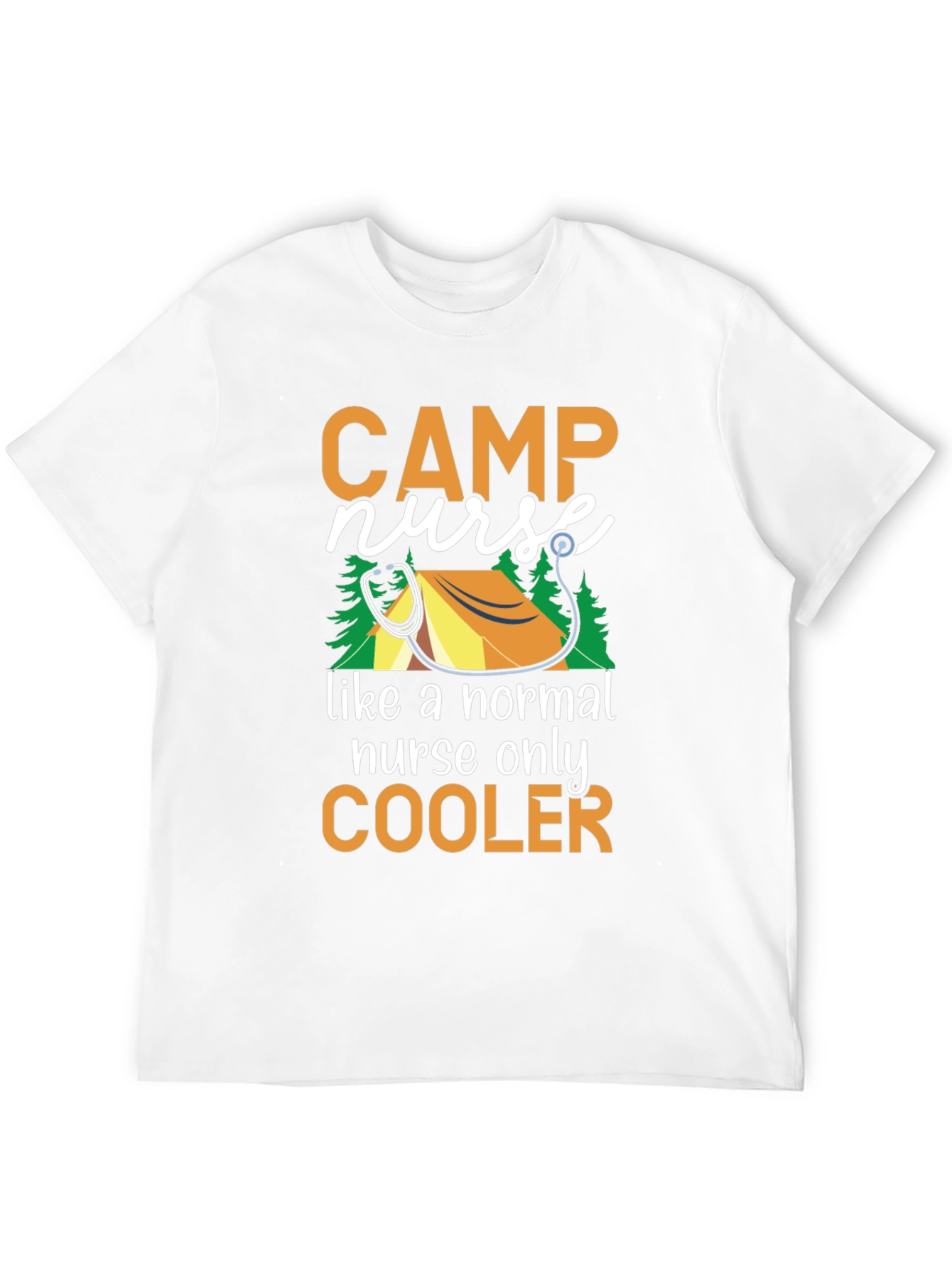 Camp Nurse Cooler Graphic Tee