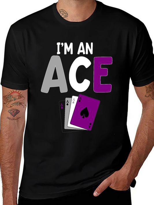 Asexual Pride Ace Card T-Shirt