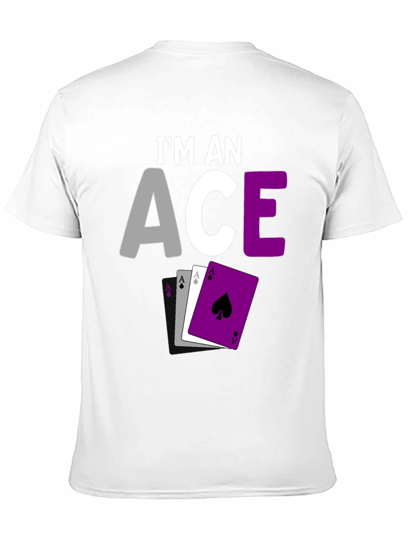 Asexual Pride Ace Card T-Shirt