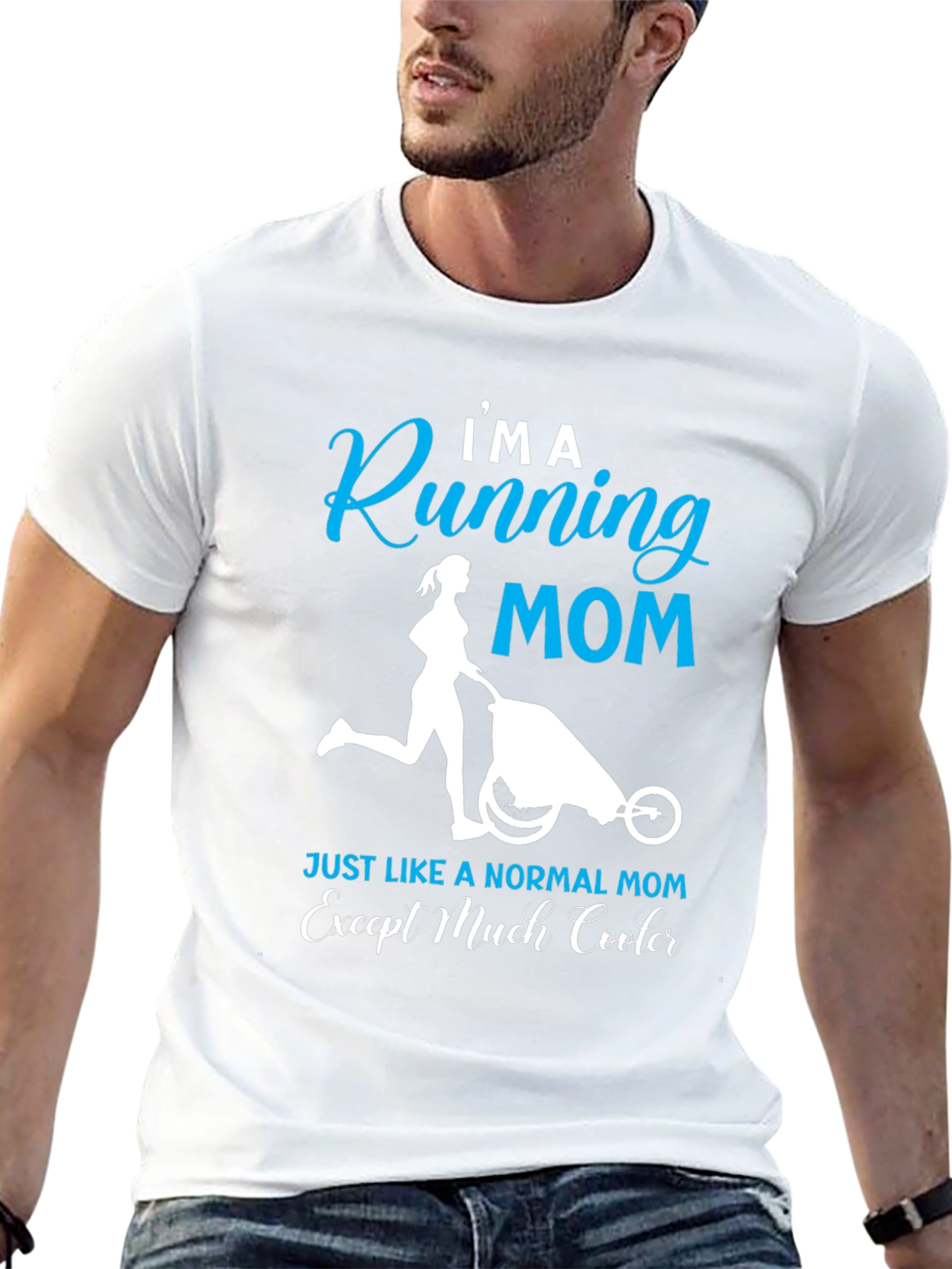 Running Mom T-Shirt - Cool Mom Edition