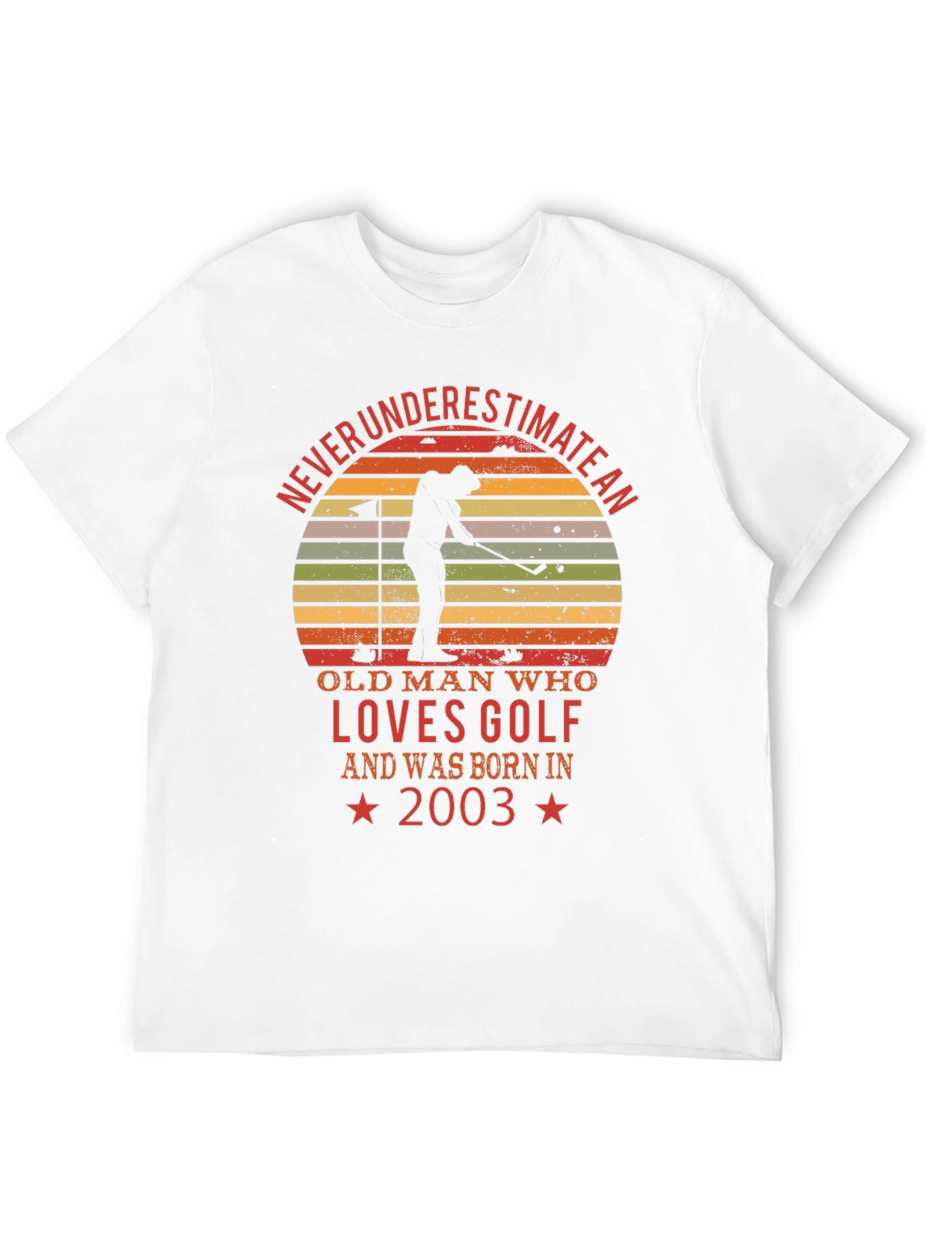 Golf Lover 2003 Birthday T-Shirt