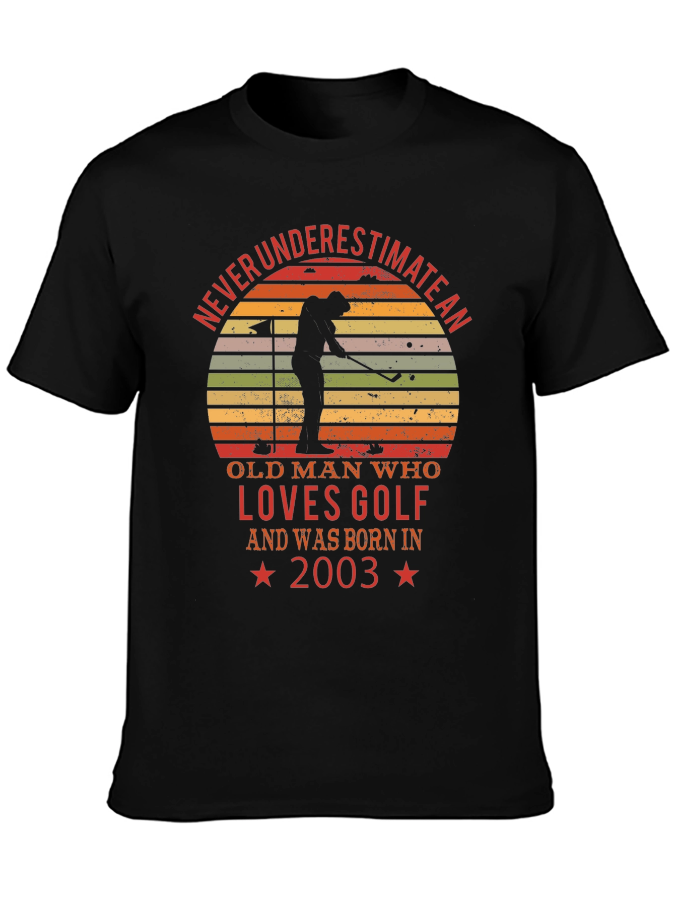 Golf Lover 2003 Birthday T-Shirt