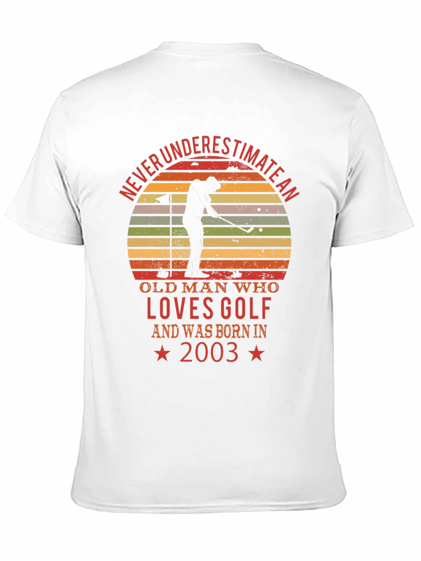Golf Lover 2003 Birthday T-Shirt