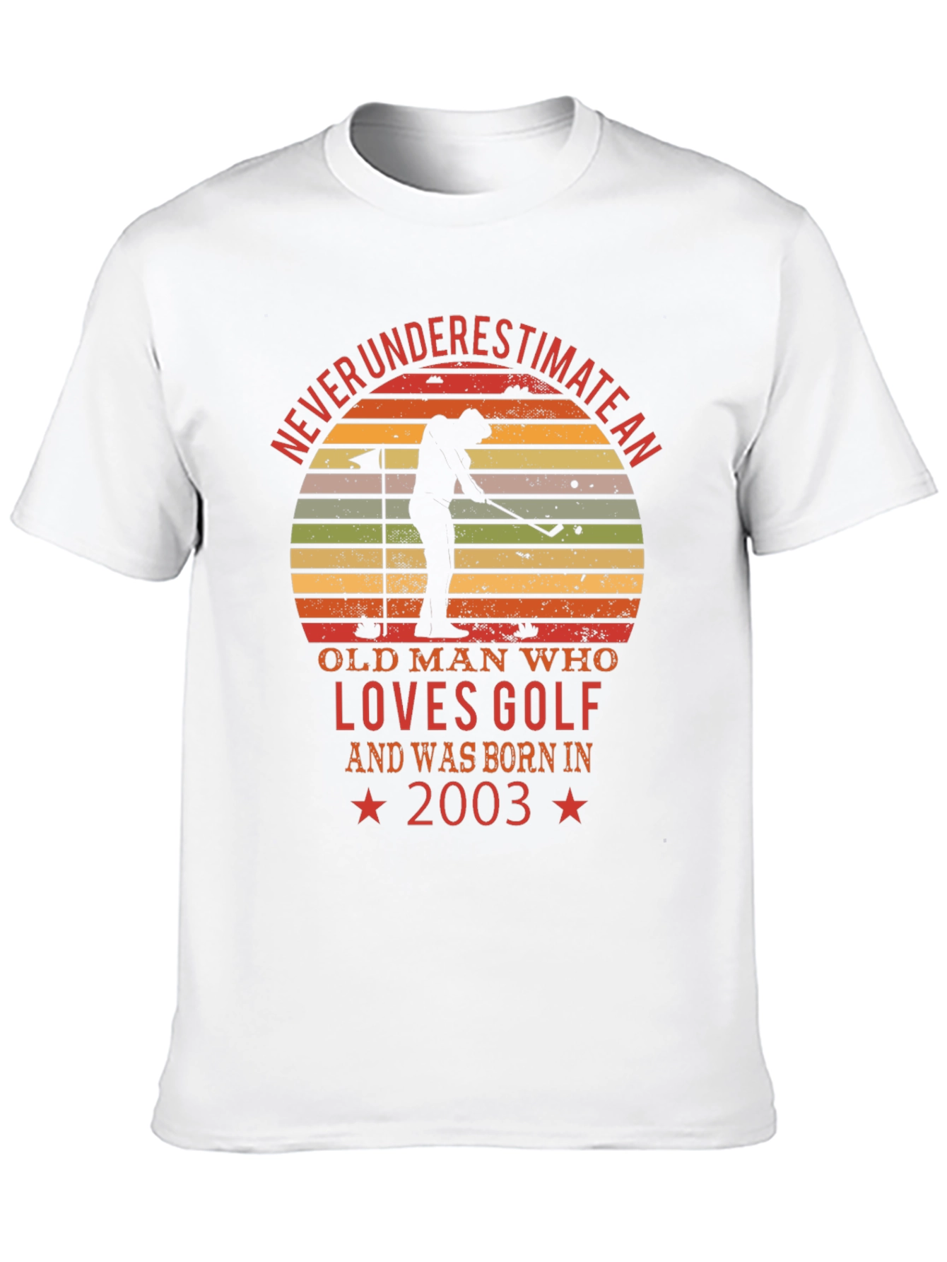 Golf Lover 2003 Birthday T-Shirt