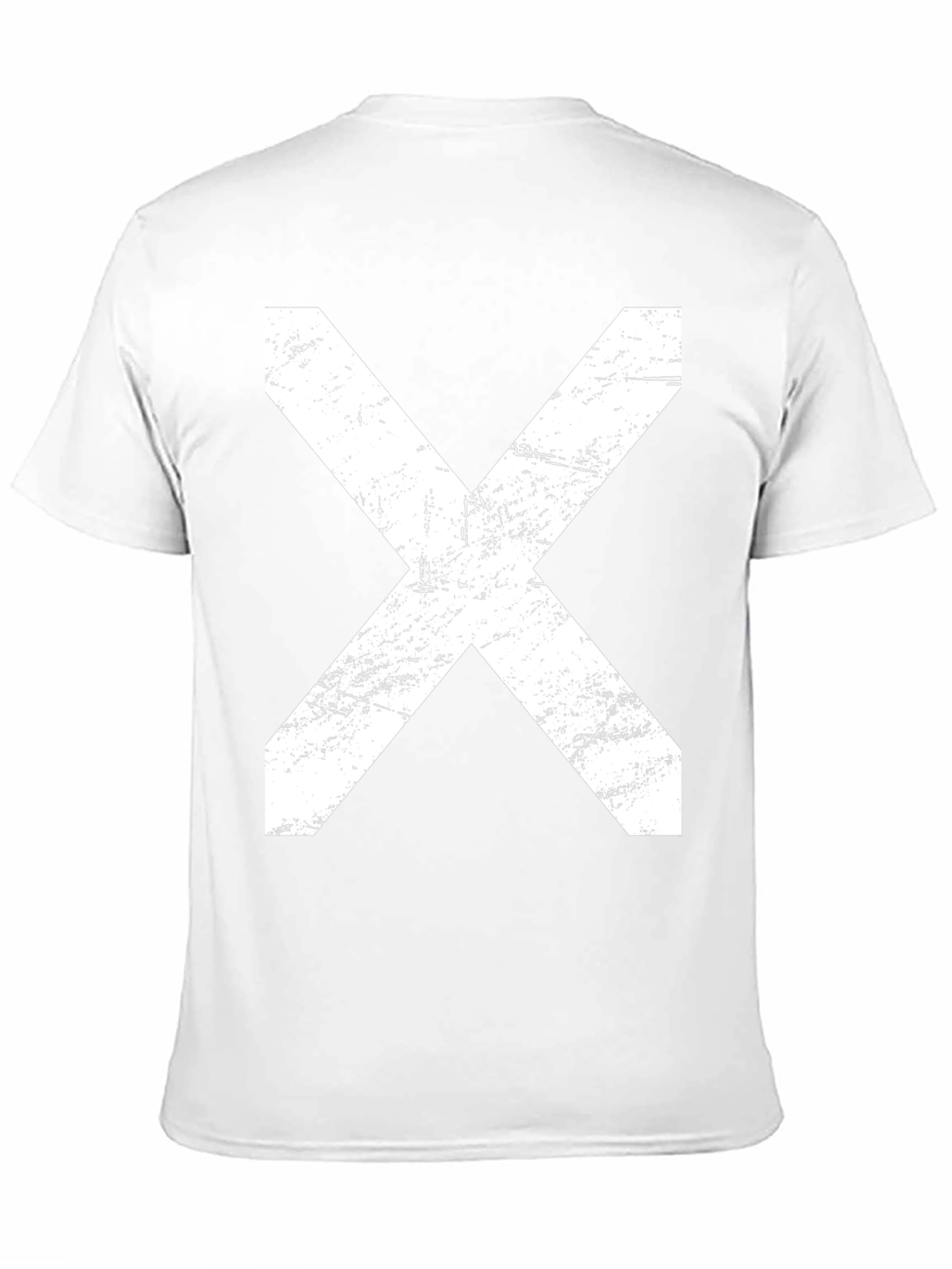 Grunge X Graphic T-Shirt - Black
