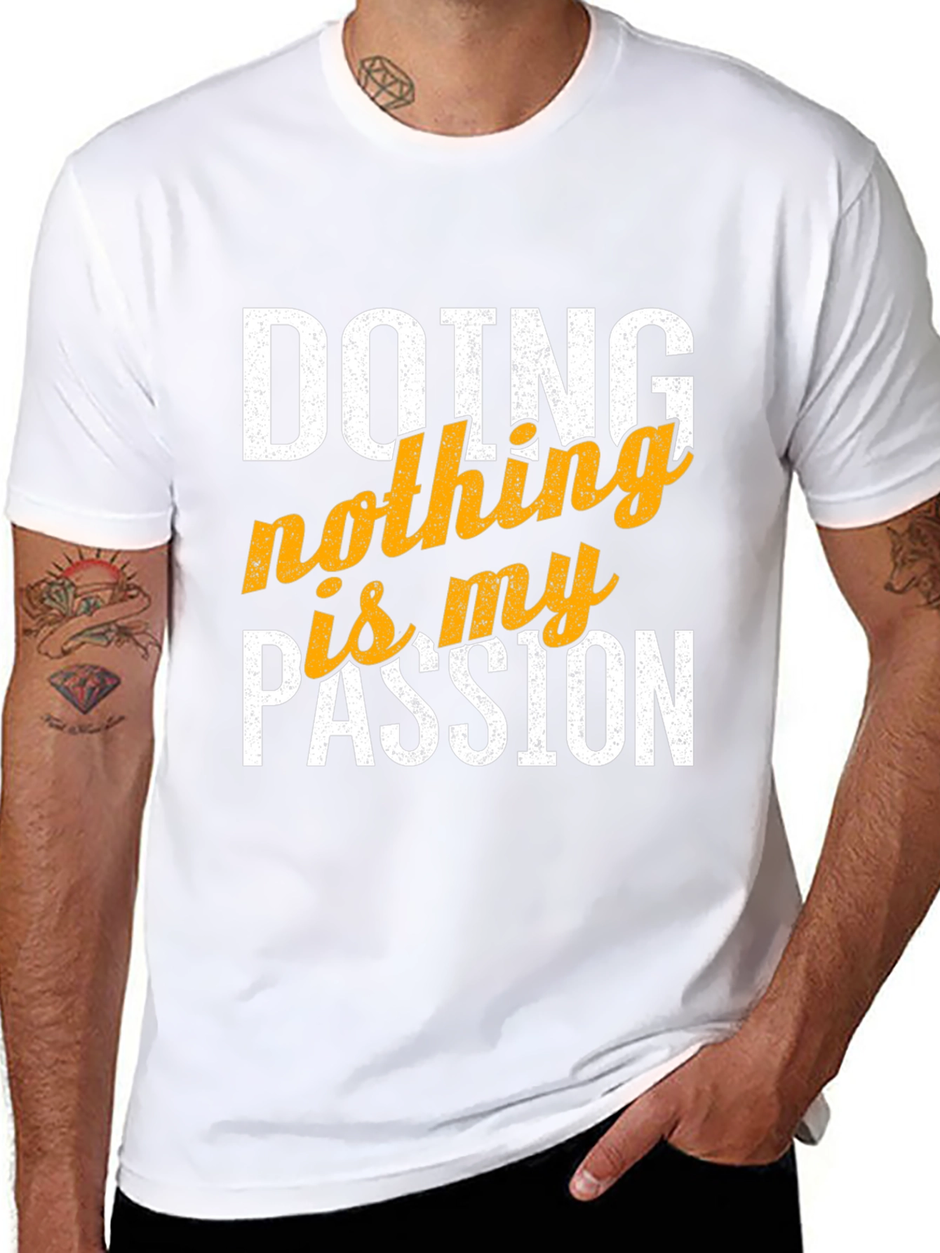 Doing Nothing is My Passion Graphic Tee