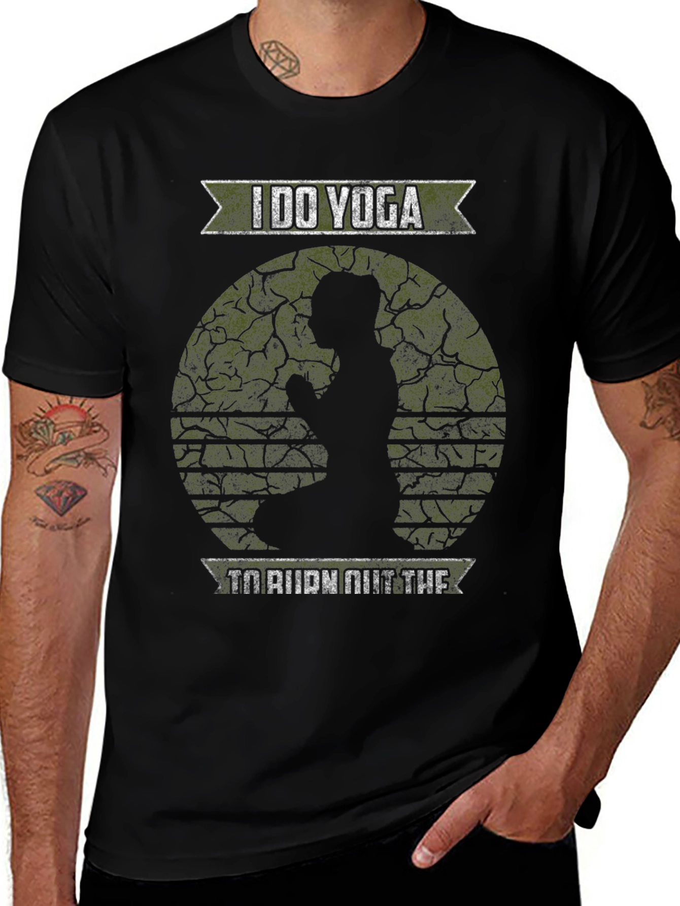 I Do Yoga T-Shirt - Mens Graphic Tee