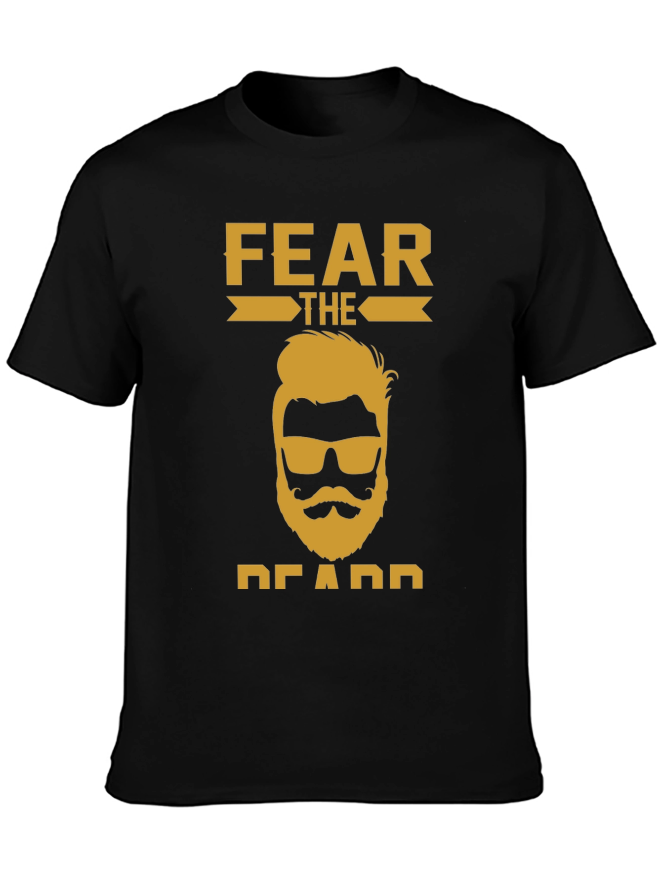 Fear The Beard T-Shirt - Cool Graphic Tee