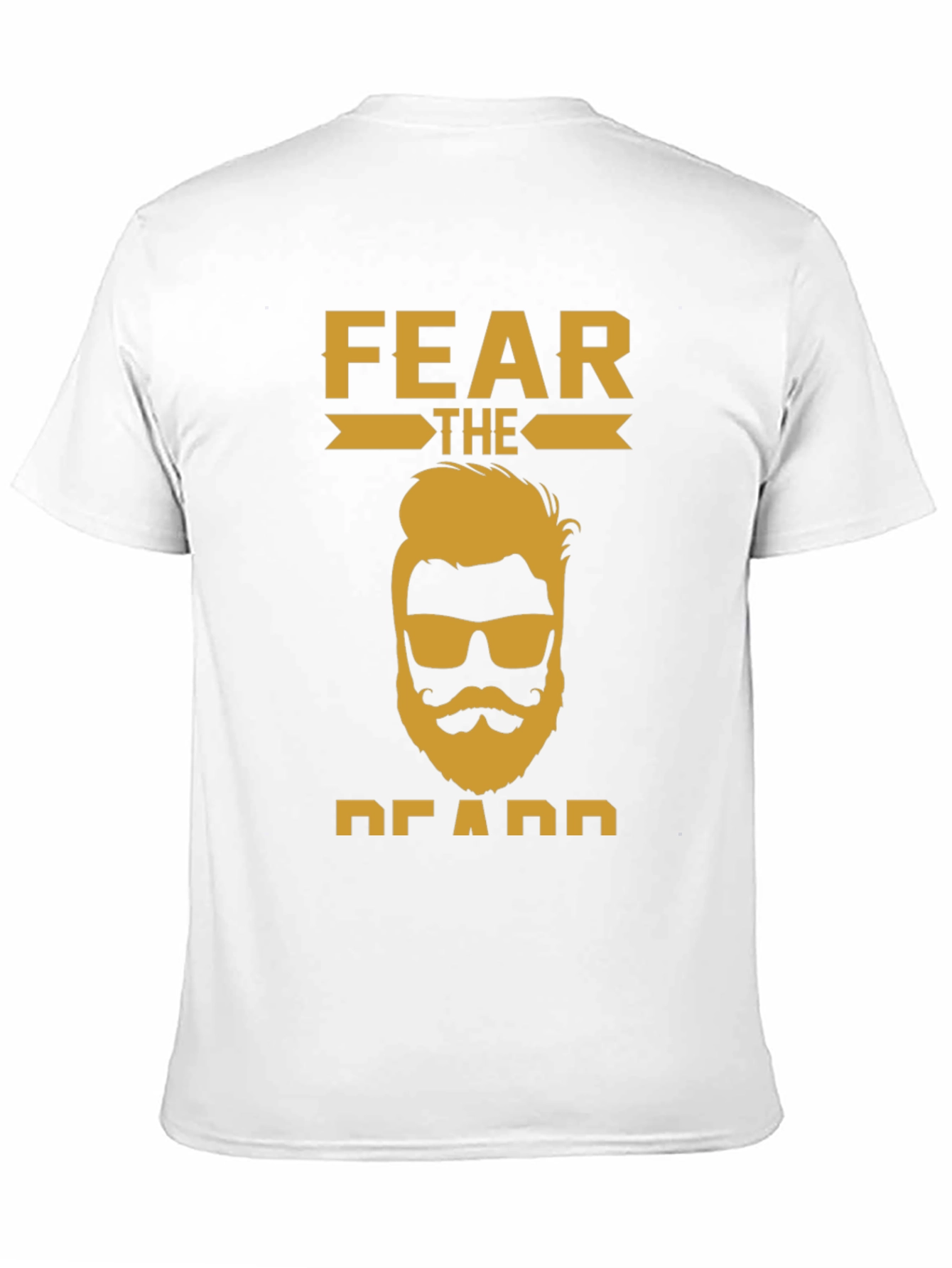 Fear The Beard T-Shirt - Cool Graphic Tee