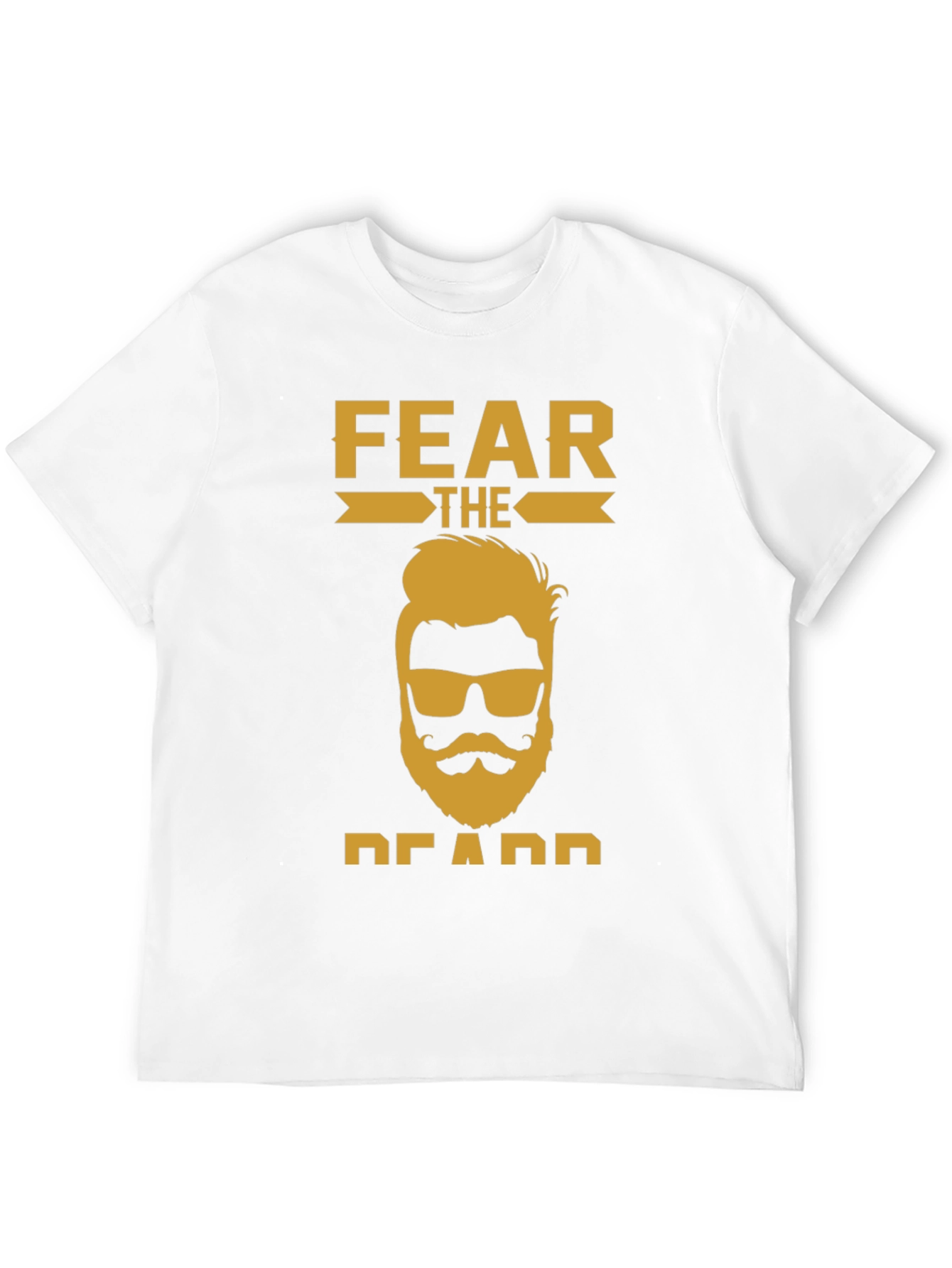 Fear The Beard T-Shirt - Cool Graphic Tee