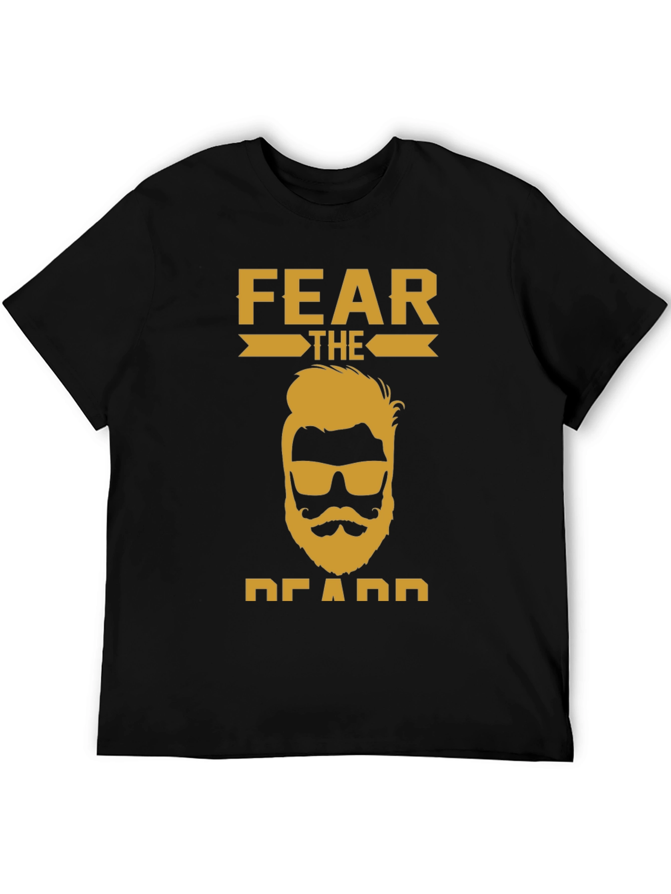 Fear The Beard T-Shirt - Cool Graphic Tee