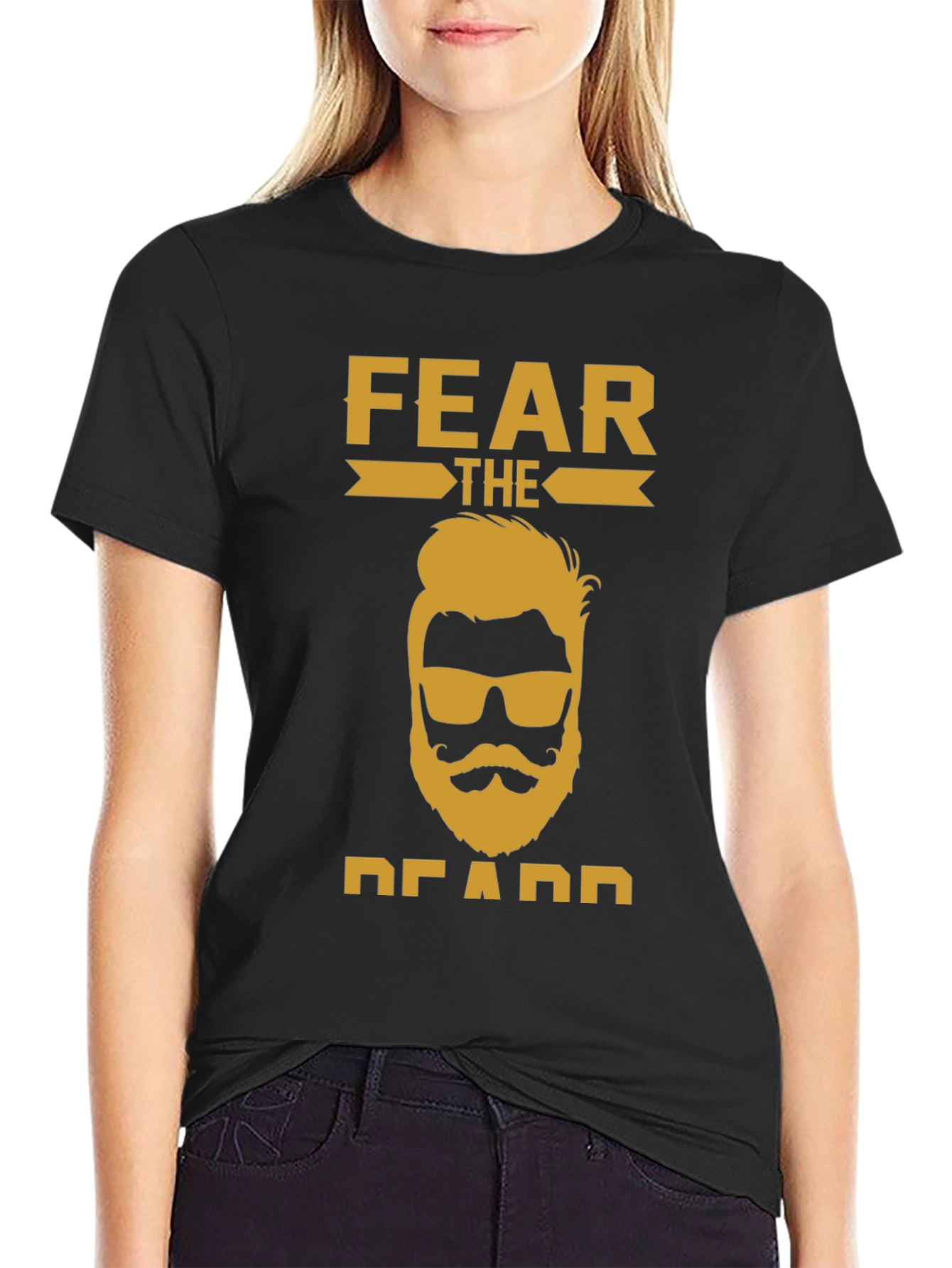 Fear The Beard T-Shirt - Cool Graphic Tee