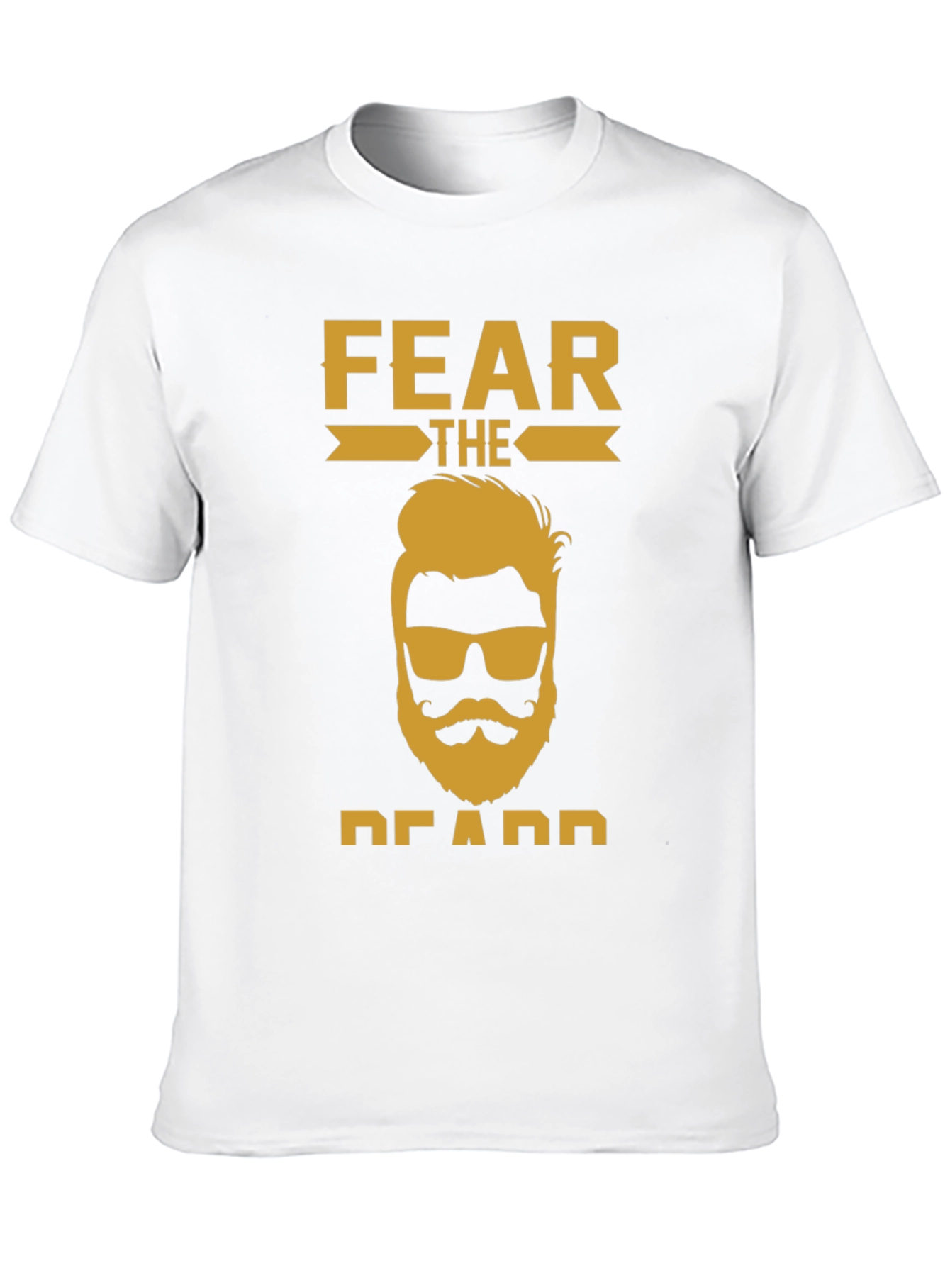 Fear The Beard T-Shirt - Cool Graphic Tee