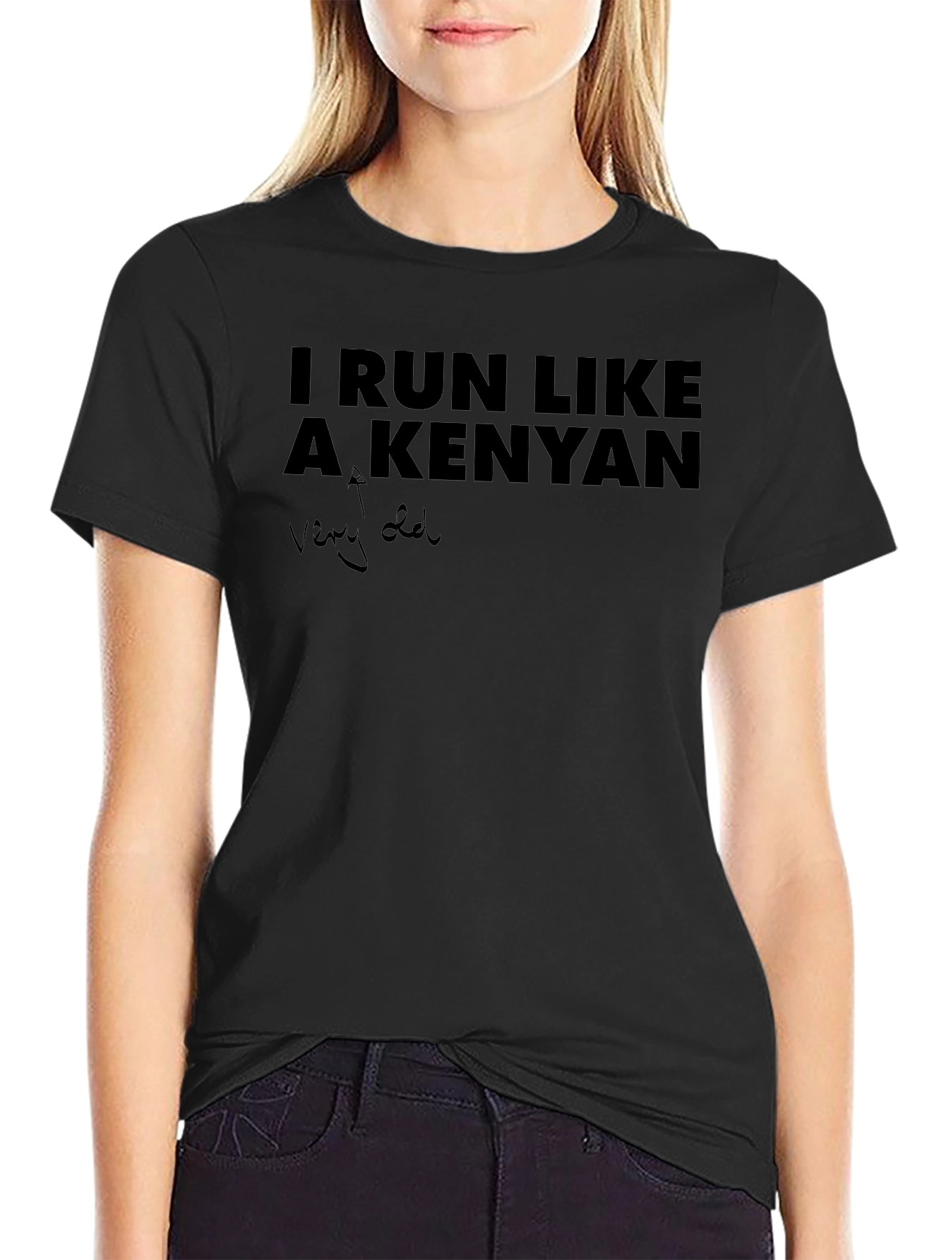 I Run Like a Kenyan Graphic Tee