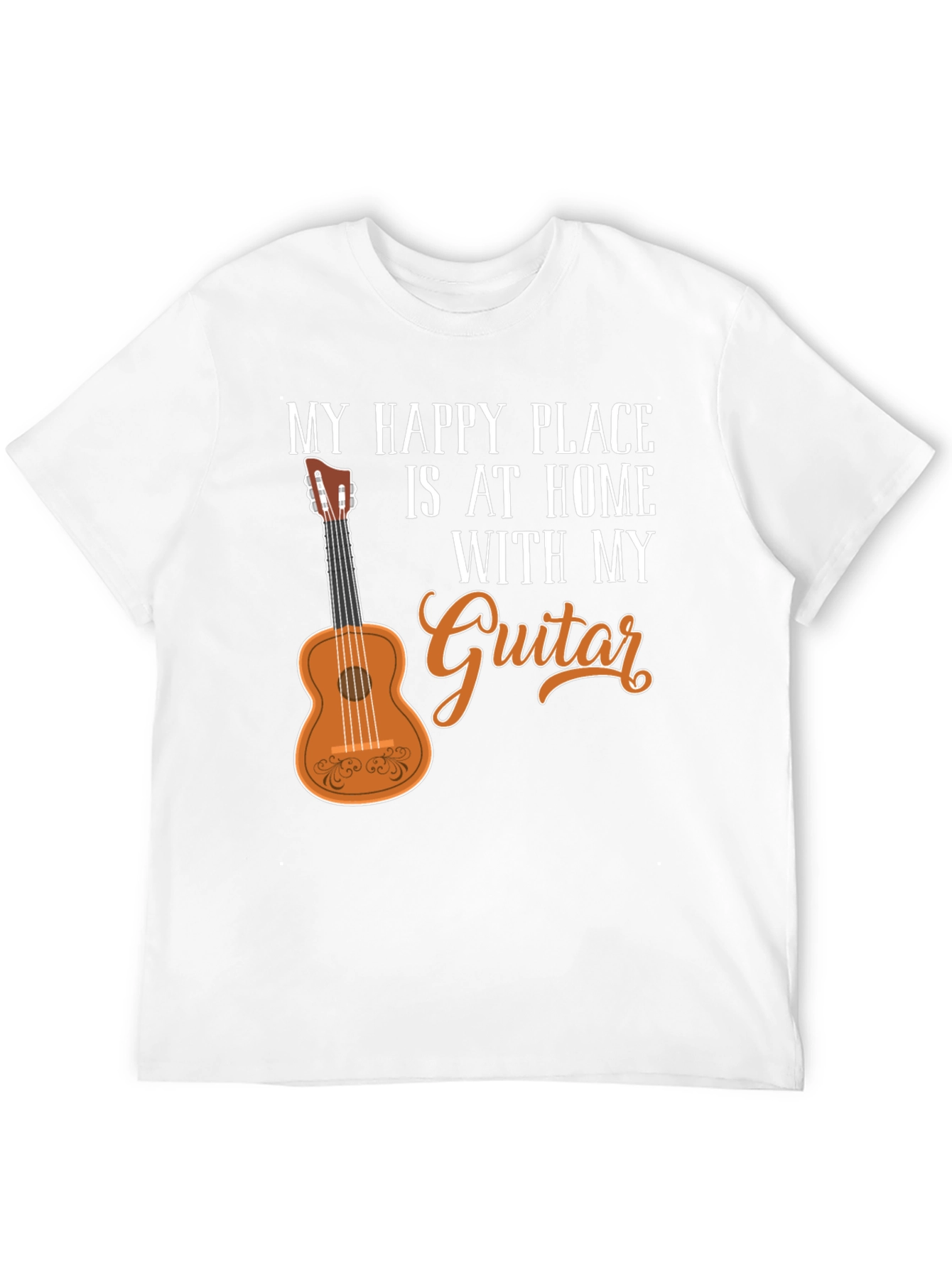 My Happy Place Guitar Graphic T-Shirt