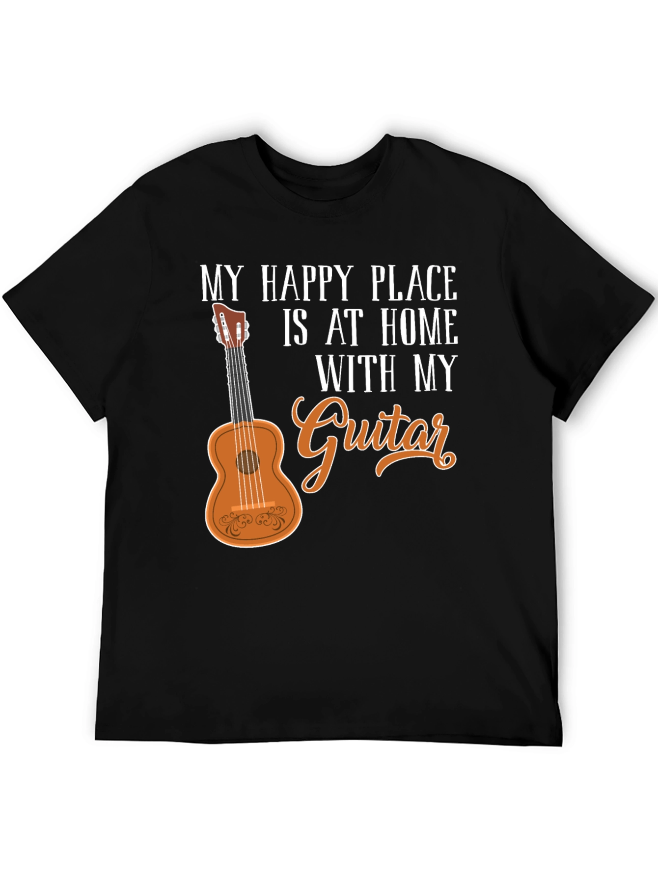 My Happy Place Guitar Graphic T-Shirt