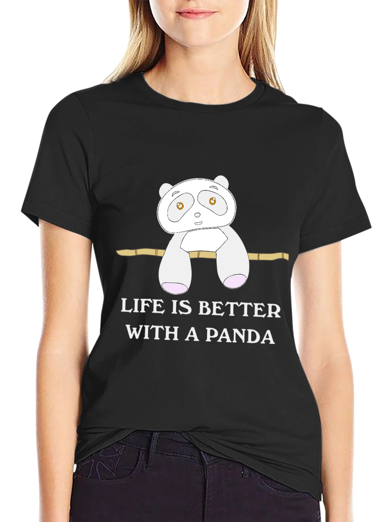 Life is Better with a Panda Graphic Tee